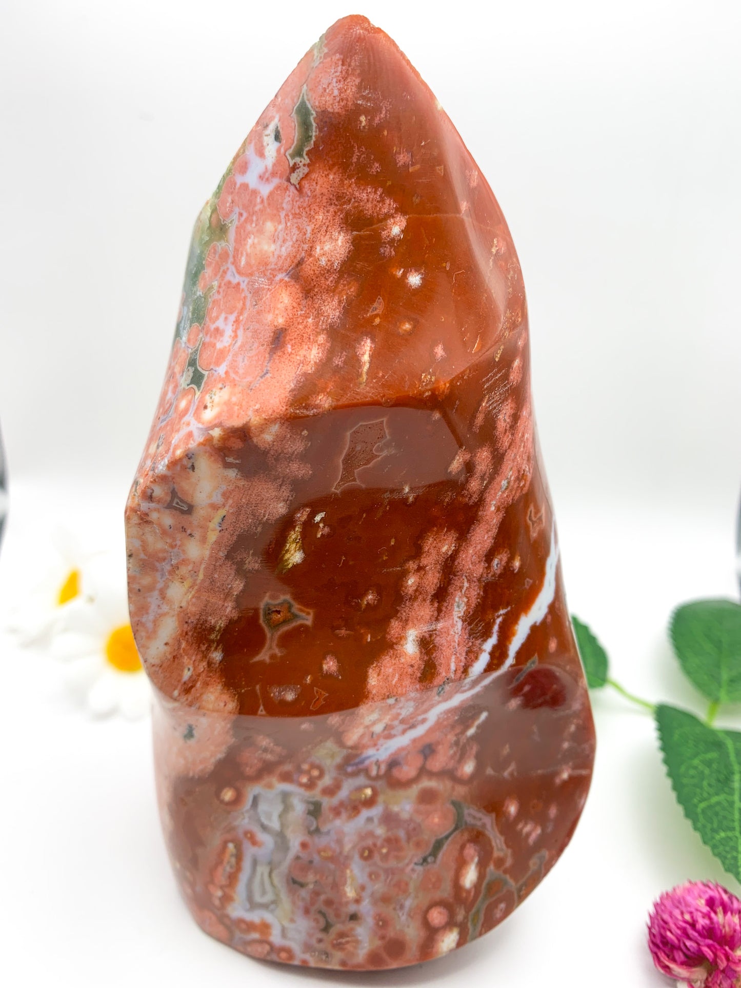 Ocean Jasper Flame - Crystal Love Treasures