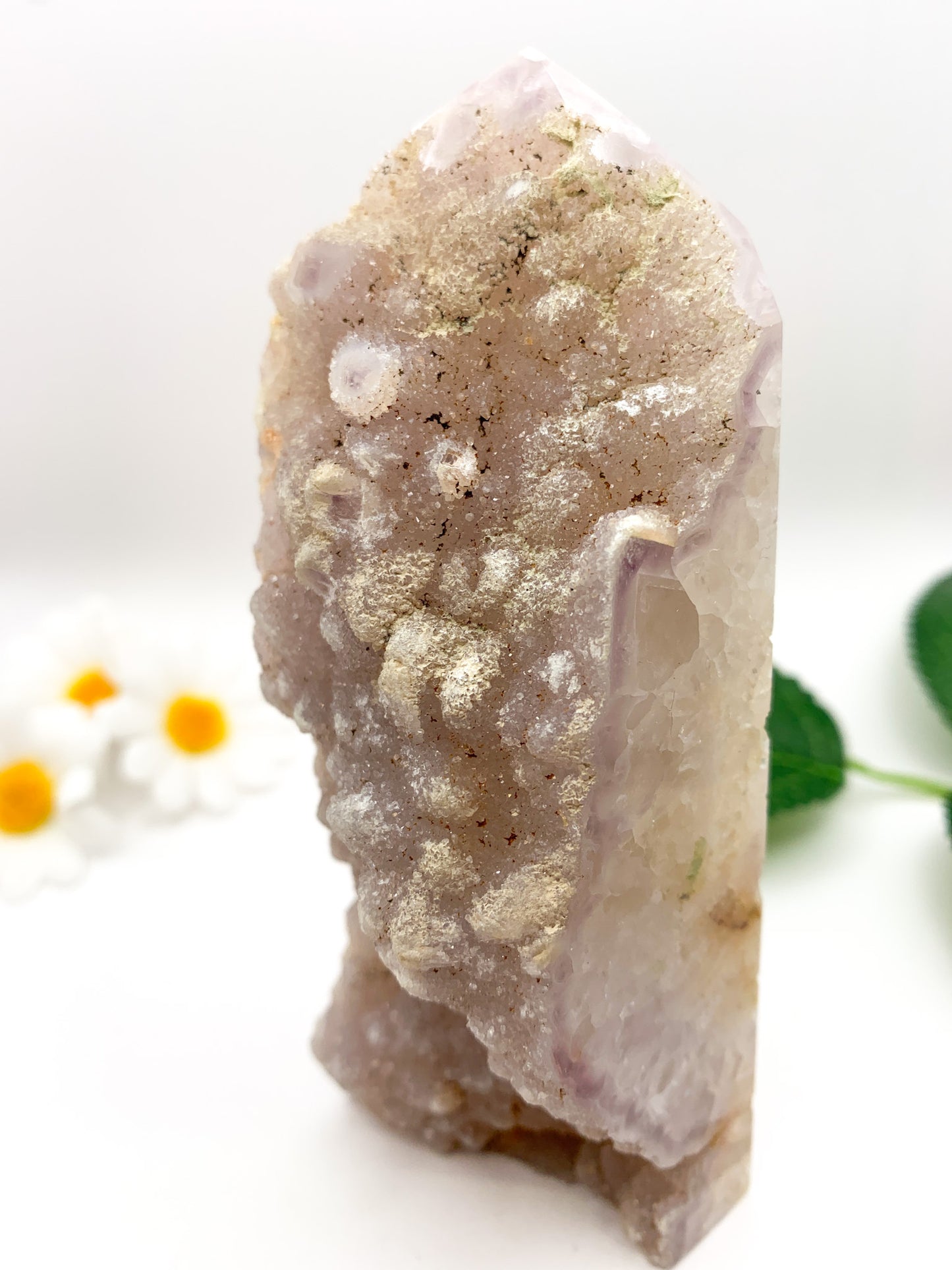 Druzy Mixed Quartz Tower - Crystal Love Treasures