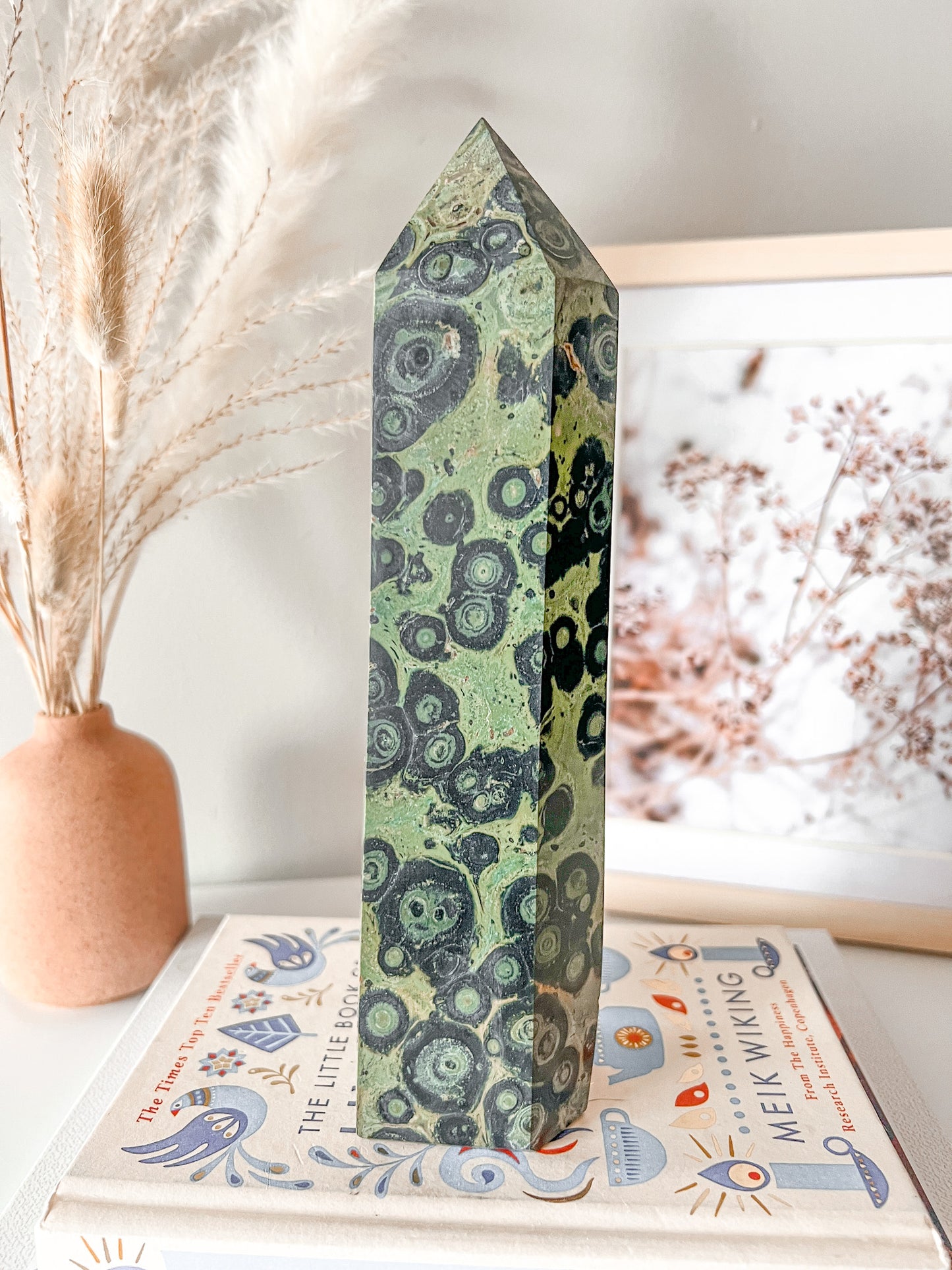 Kambaba Jasper Tower - Crystal Love Treasures