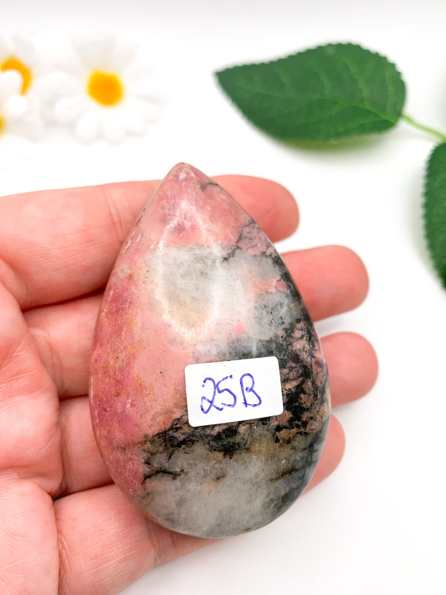 Rhodonite Tear Drop - Crystal Love Treasures