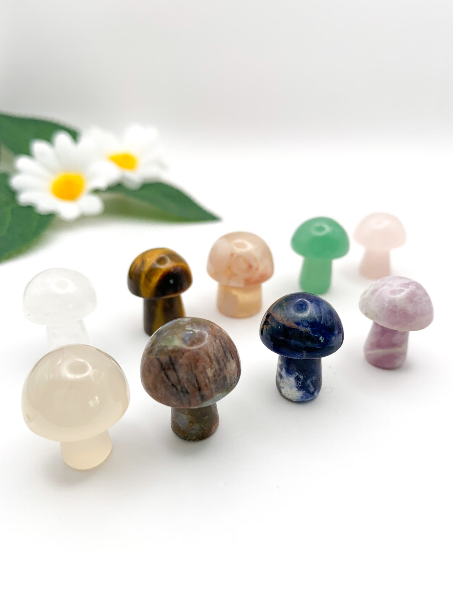 Mini Crystal Mushrooms - Crystal Love Treasures