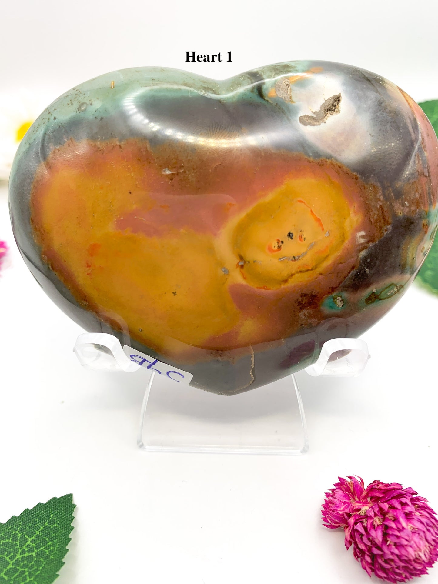 Polychrome Heart - Crystal Love Treasures