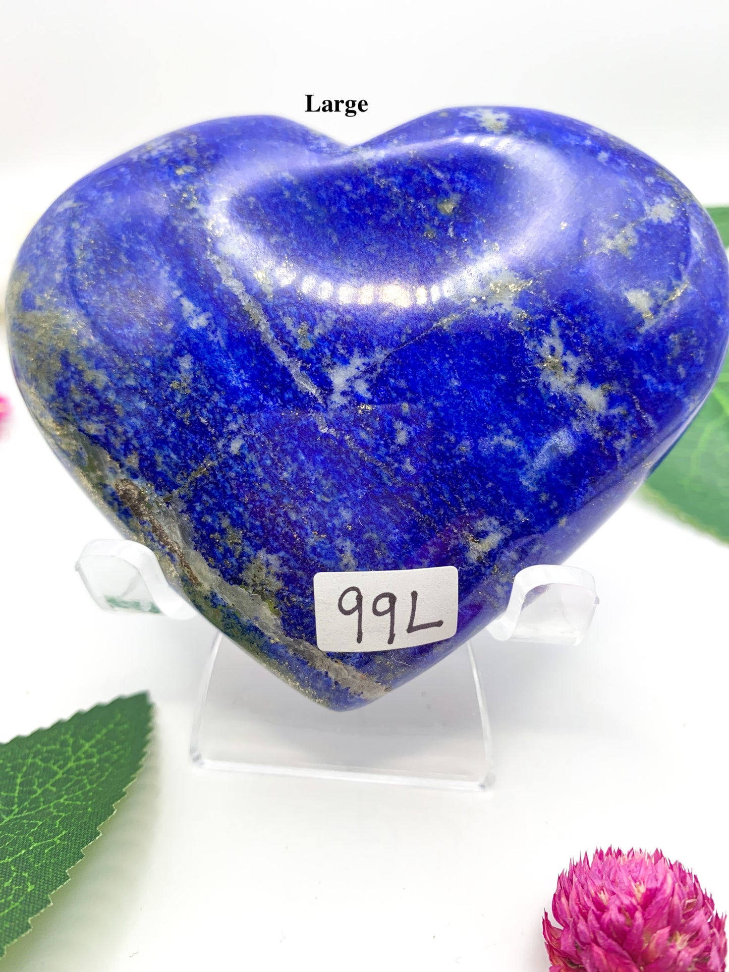 Lapis Lazuli Heart - Crystal Love Treasures