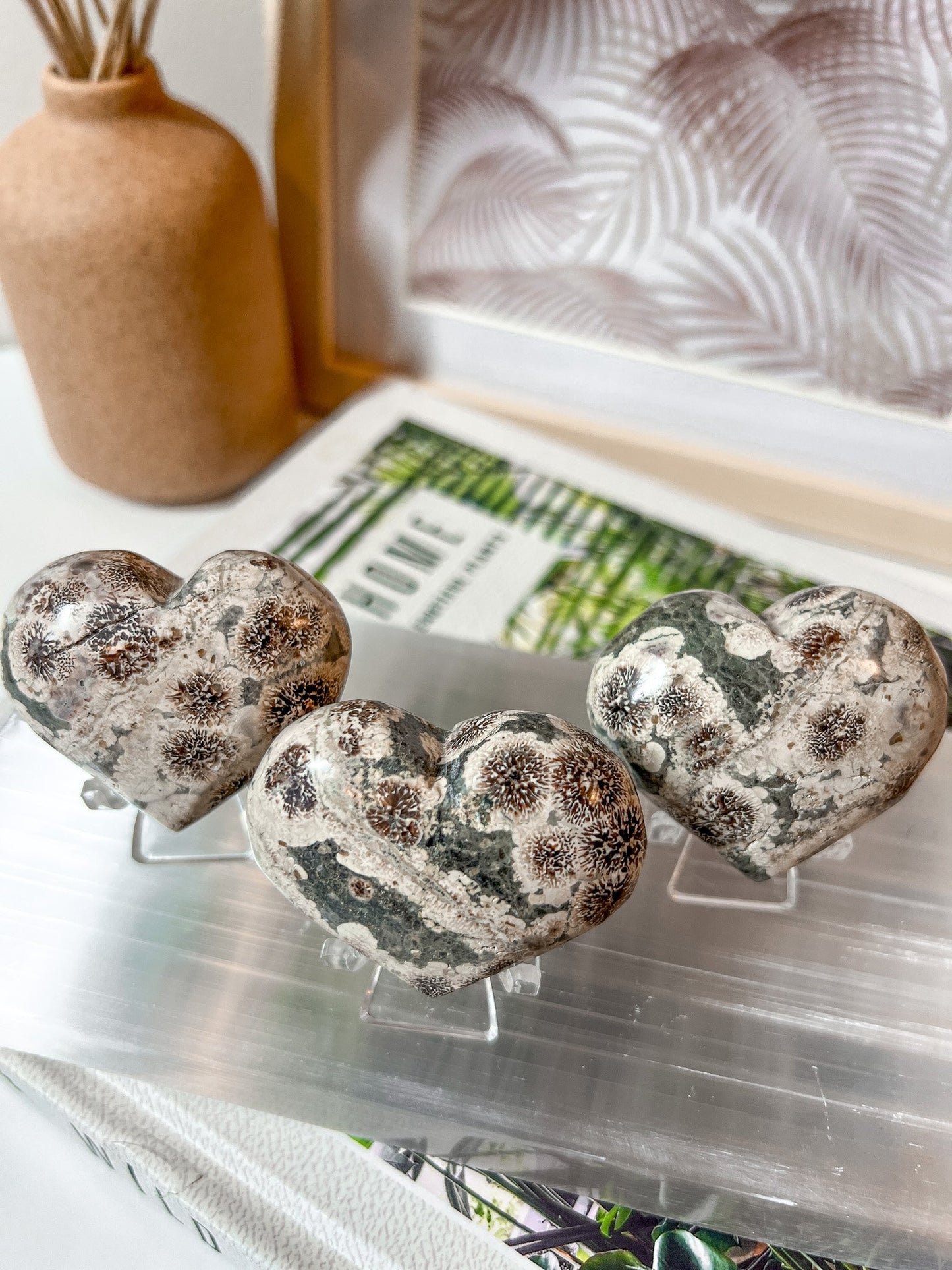 Rhyolite Jasper Heart