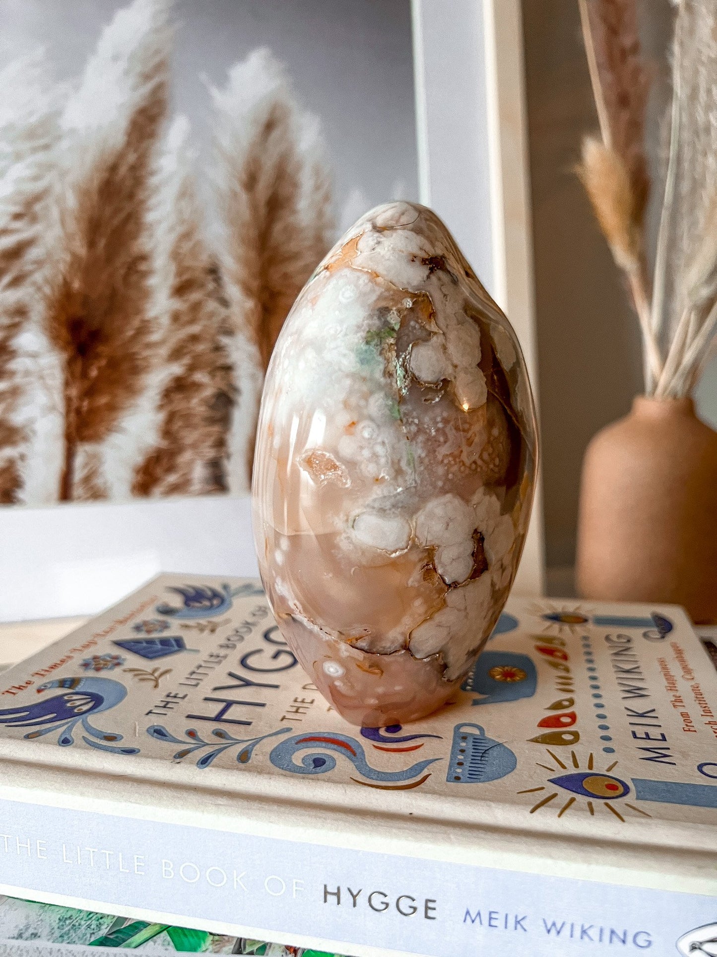 Flower Agate Free Form