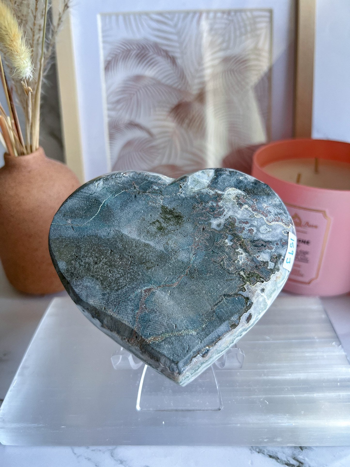 Druzy Amethyst Geode Heart