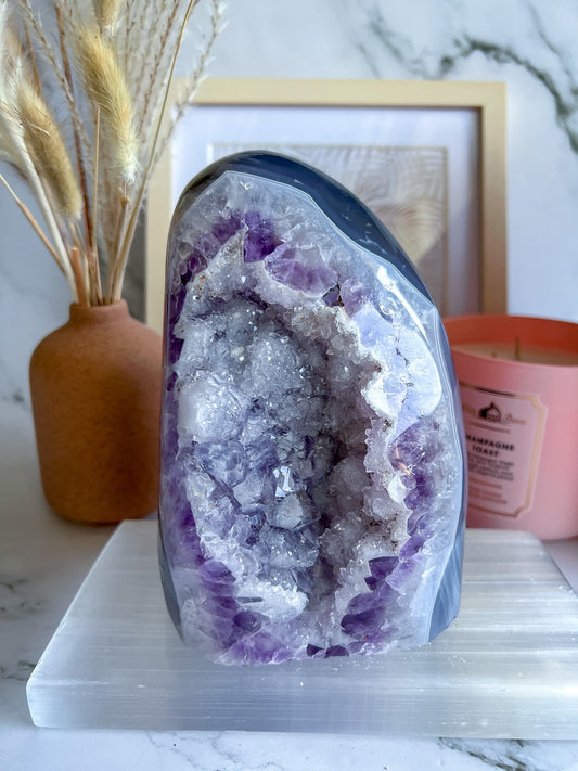 Uruguayan Rainbow Amethyst Free Form