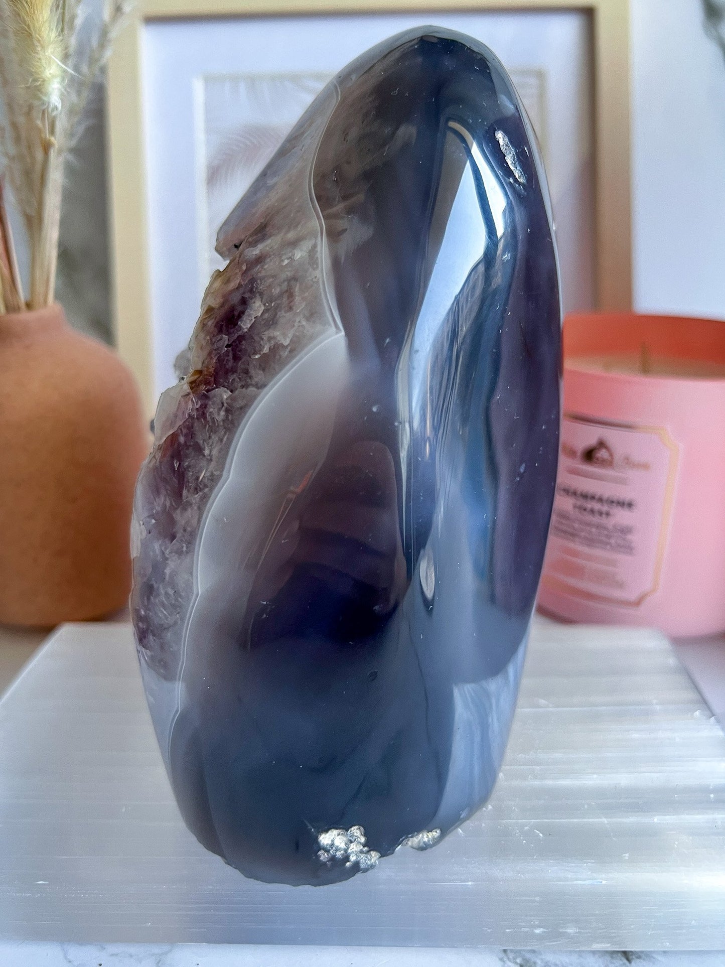 Uruguayan Rainbow Amethyst Free Form