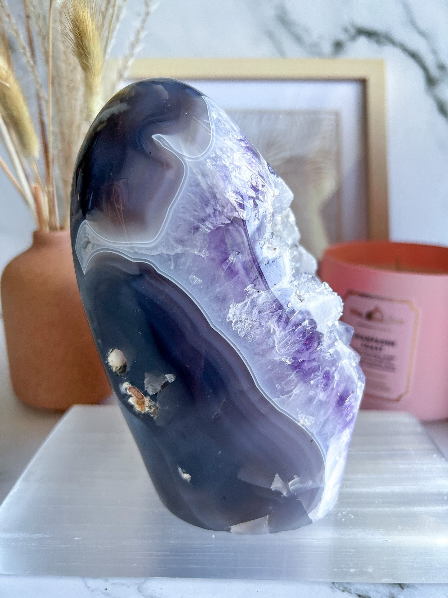 Uruguayan Rainbow Amethyst Free Form