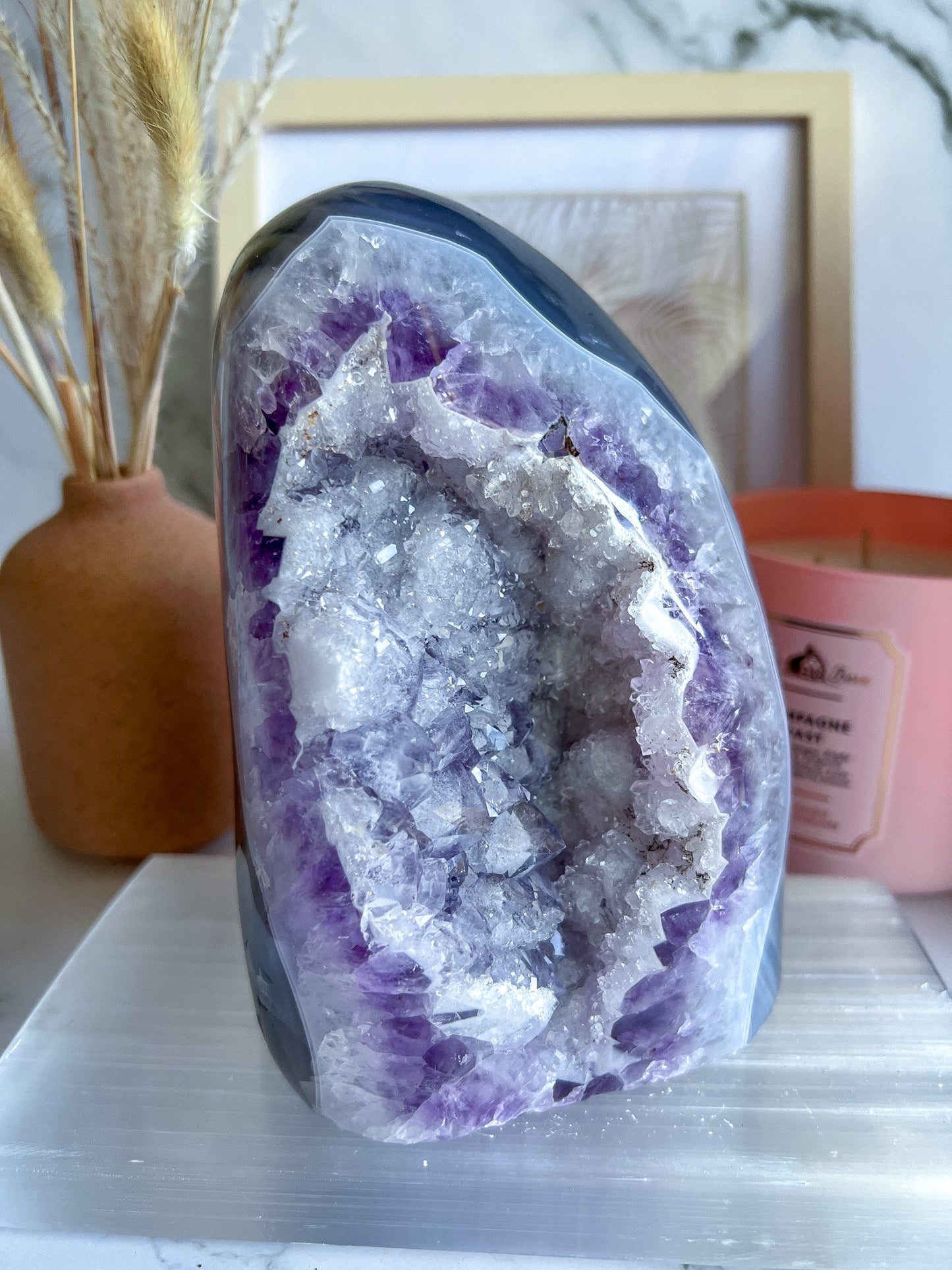 Uruguayan Rainbow Amethyst Free Form