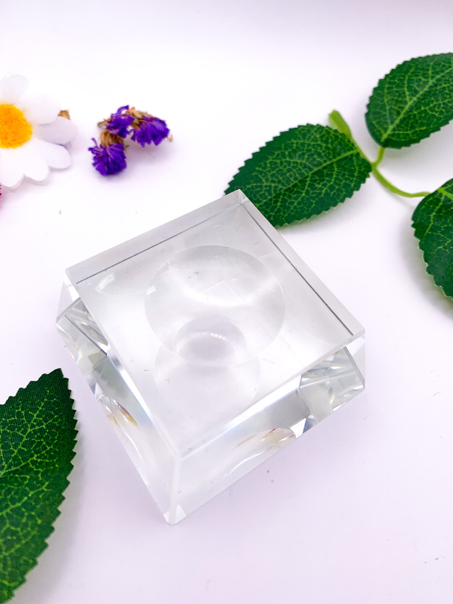Glass Sphere Stand - Crystal Love Treasures