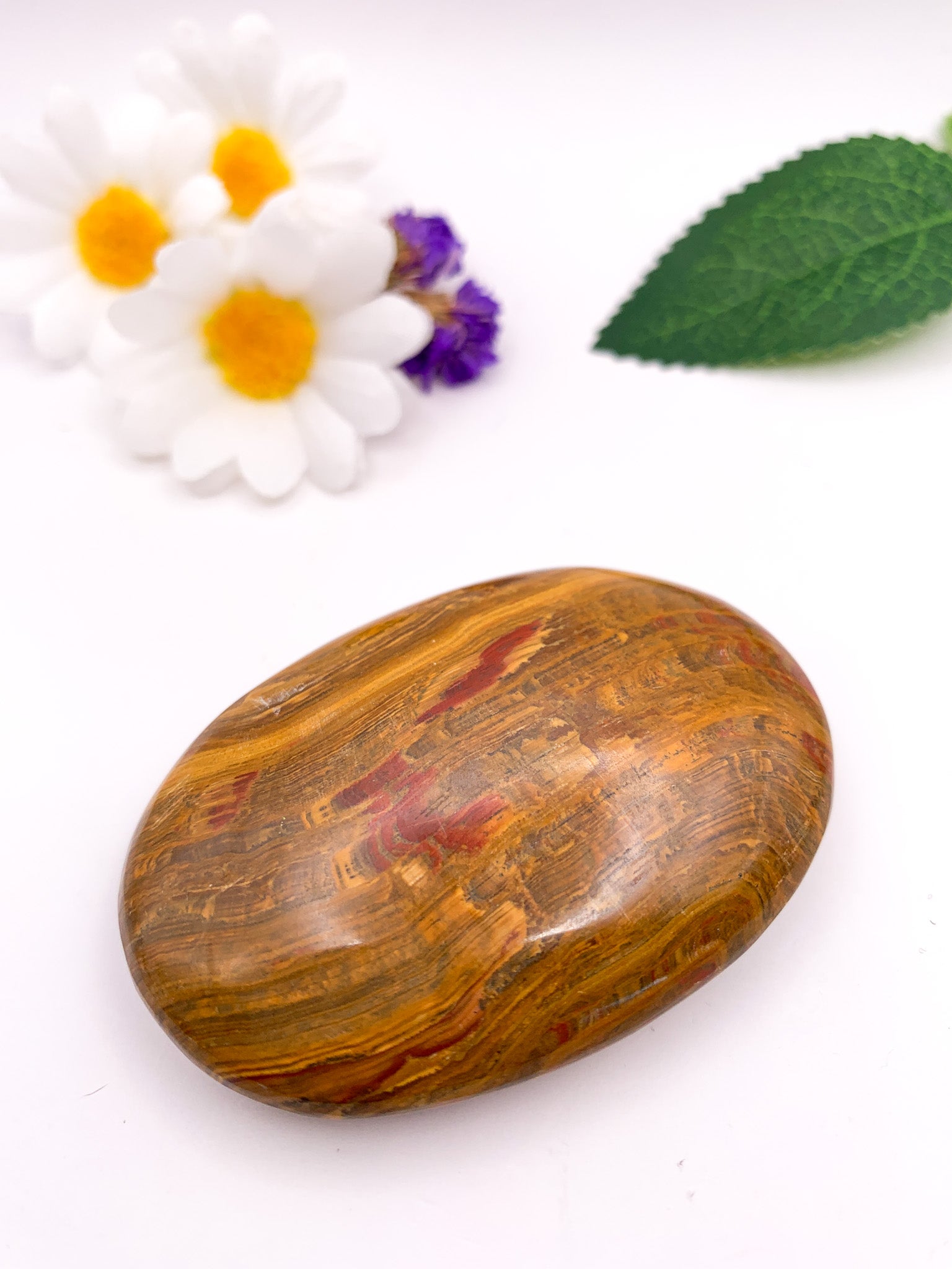 Onyx Palm Stone - Crystal Love Treasures
