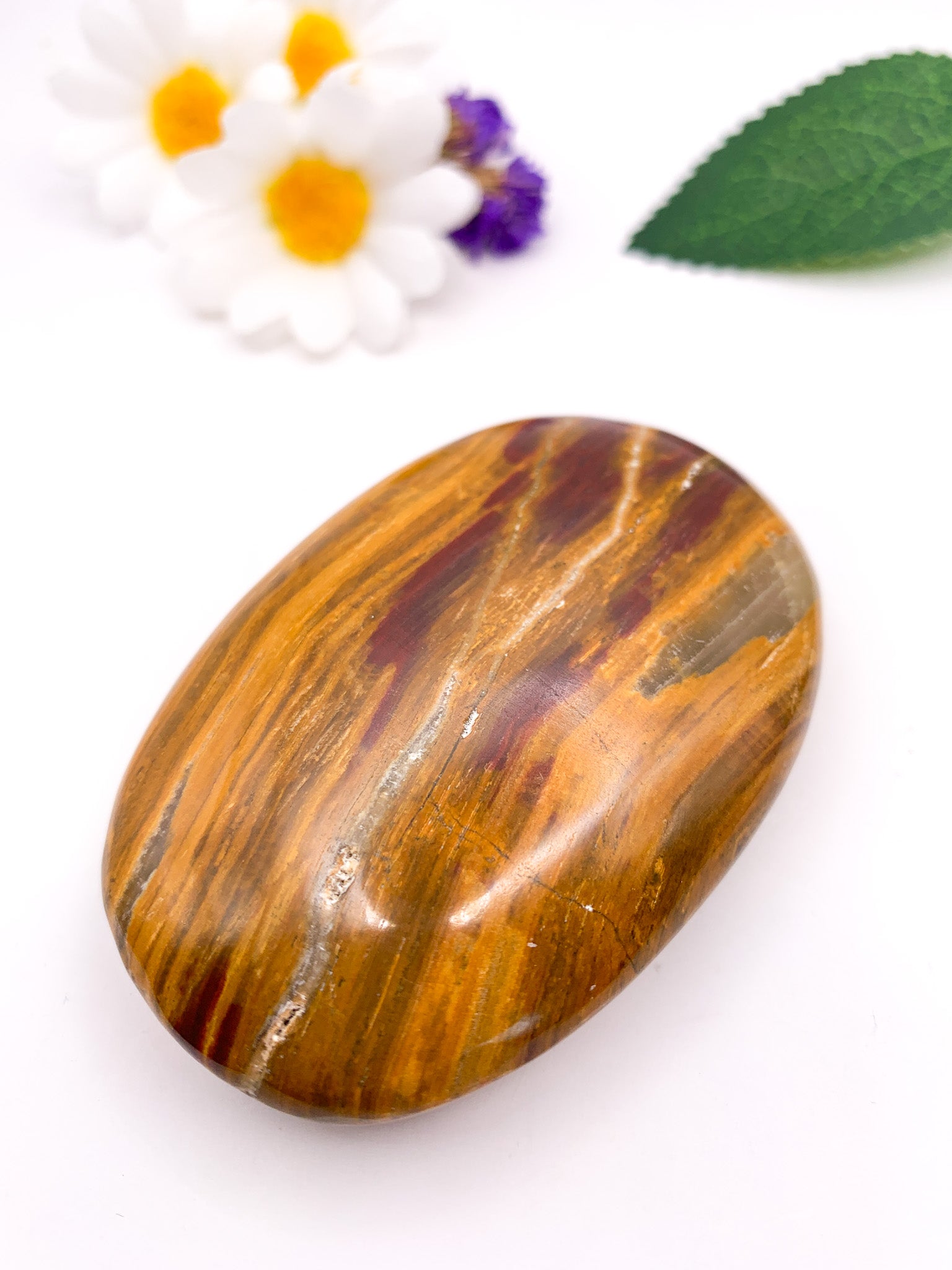 Onyx Palm Stone - Crystal Love Treasures