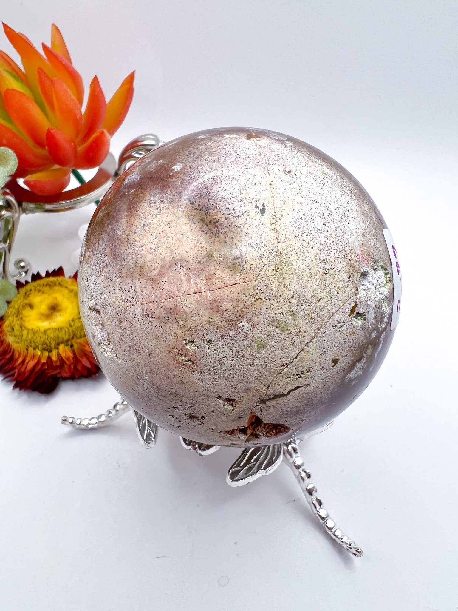 Ocean Jasper Sphere - Crystal Love Treasures