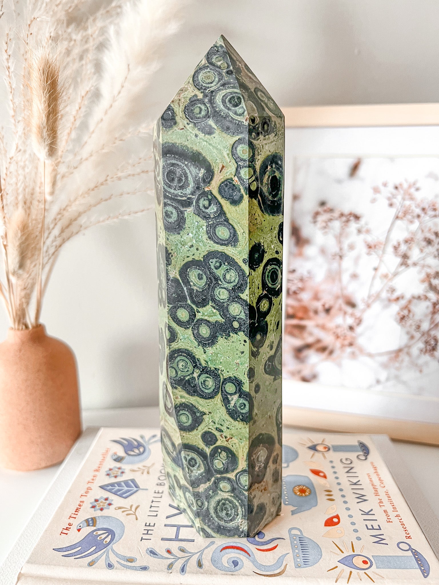 Kambaba Jasper Tower - Crystal Love Treasures