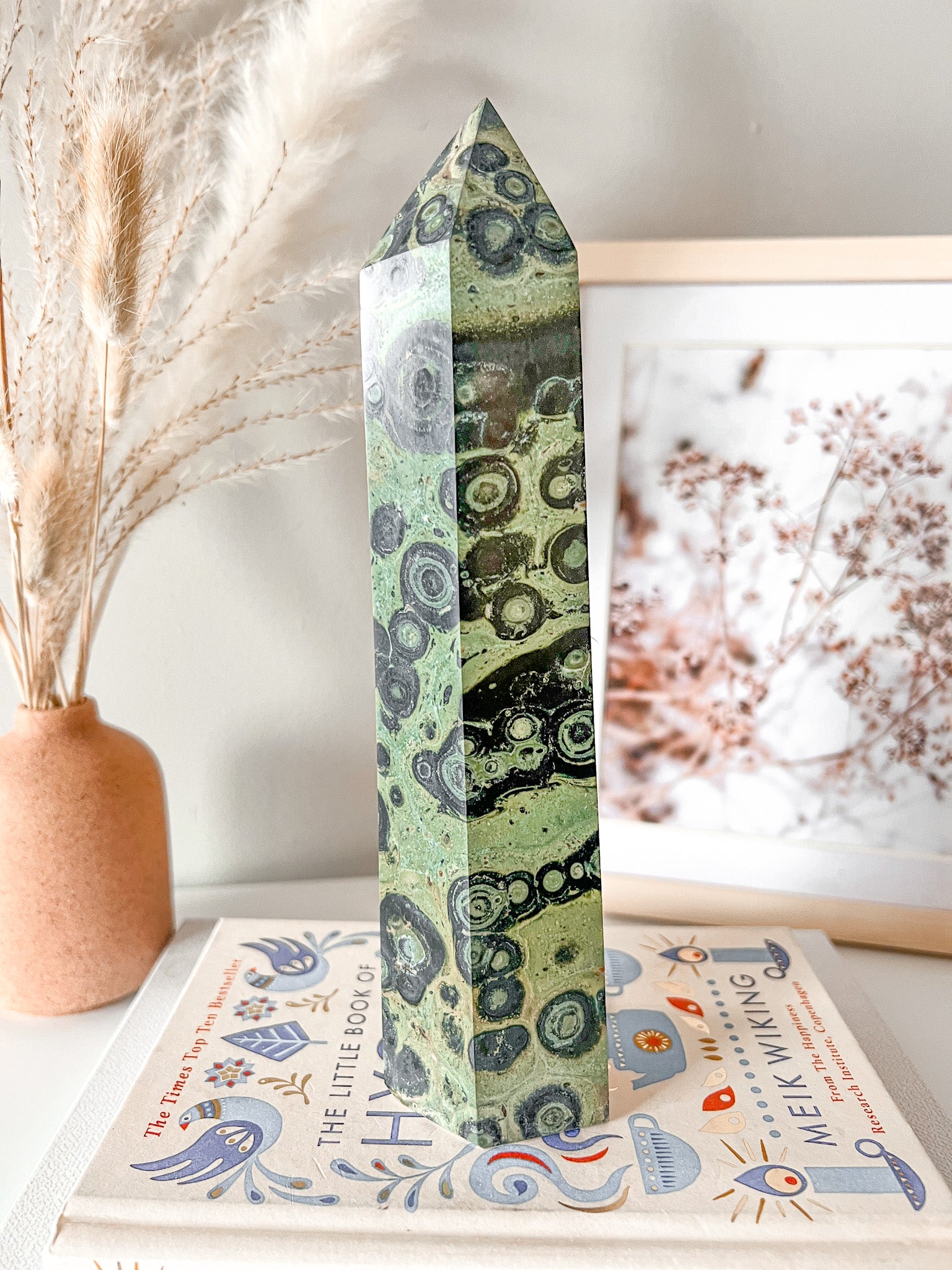 Kambaba Jasper Tower - Crystal Love Treasures