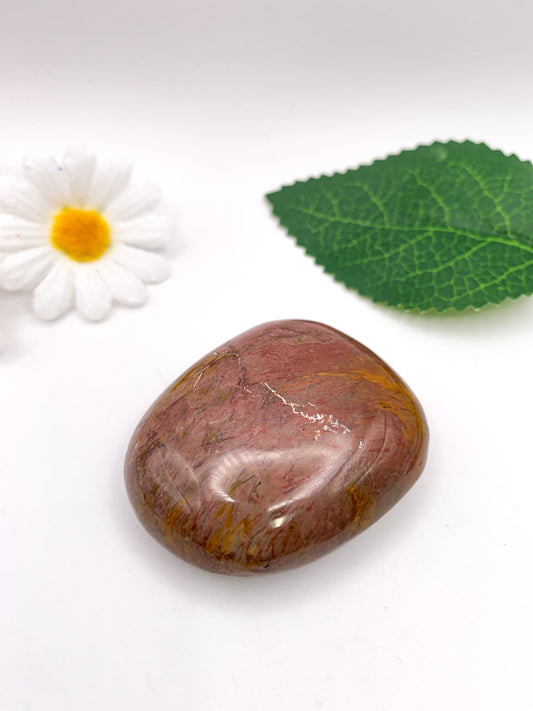 Ocean Jasper Palm Stone - Crystal Love Treasures