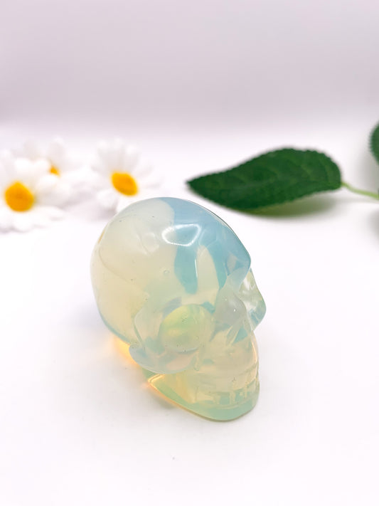 Opalite Skull - Crystal Love Treasures