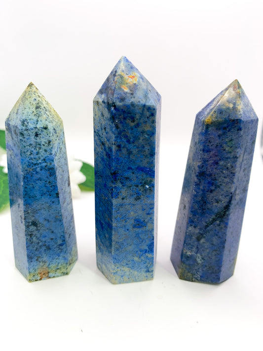 Dumortierite Quartz Tower - Crystal Love Treasures