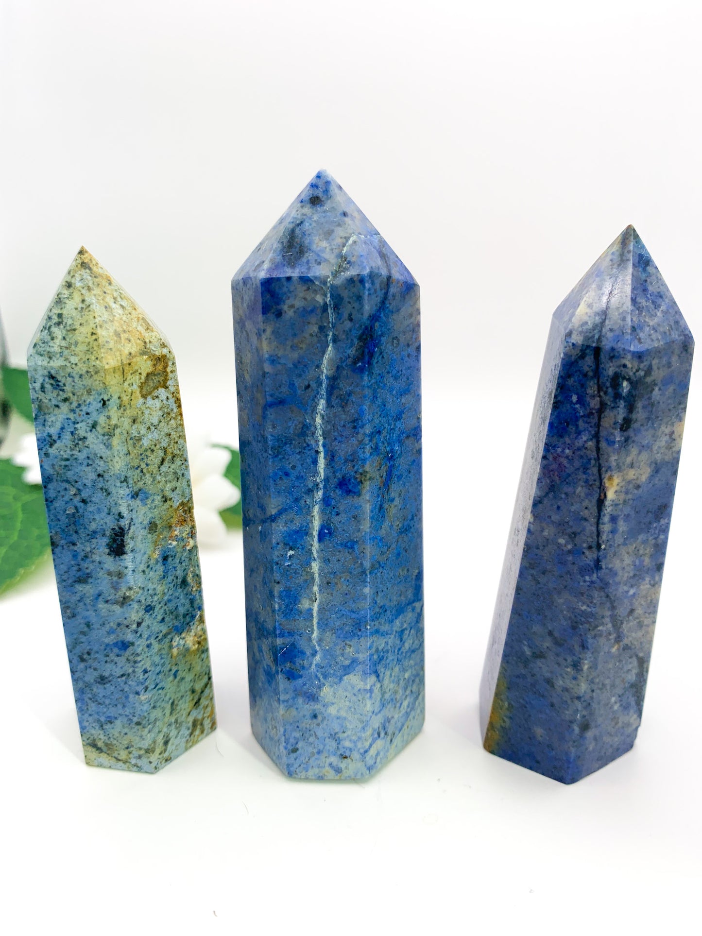 Dumortierite Quartz Tower - Crystal Love Treasures