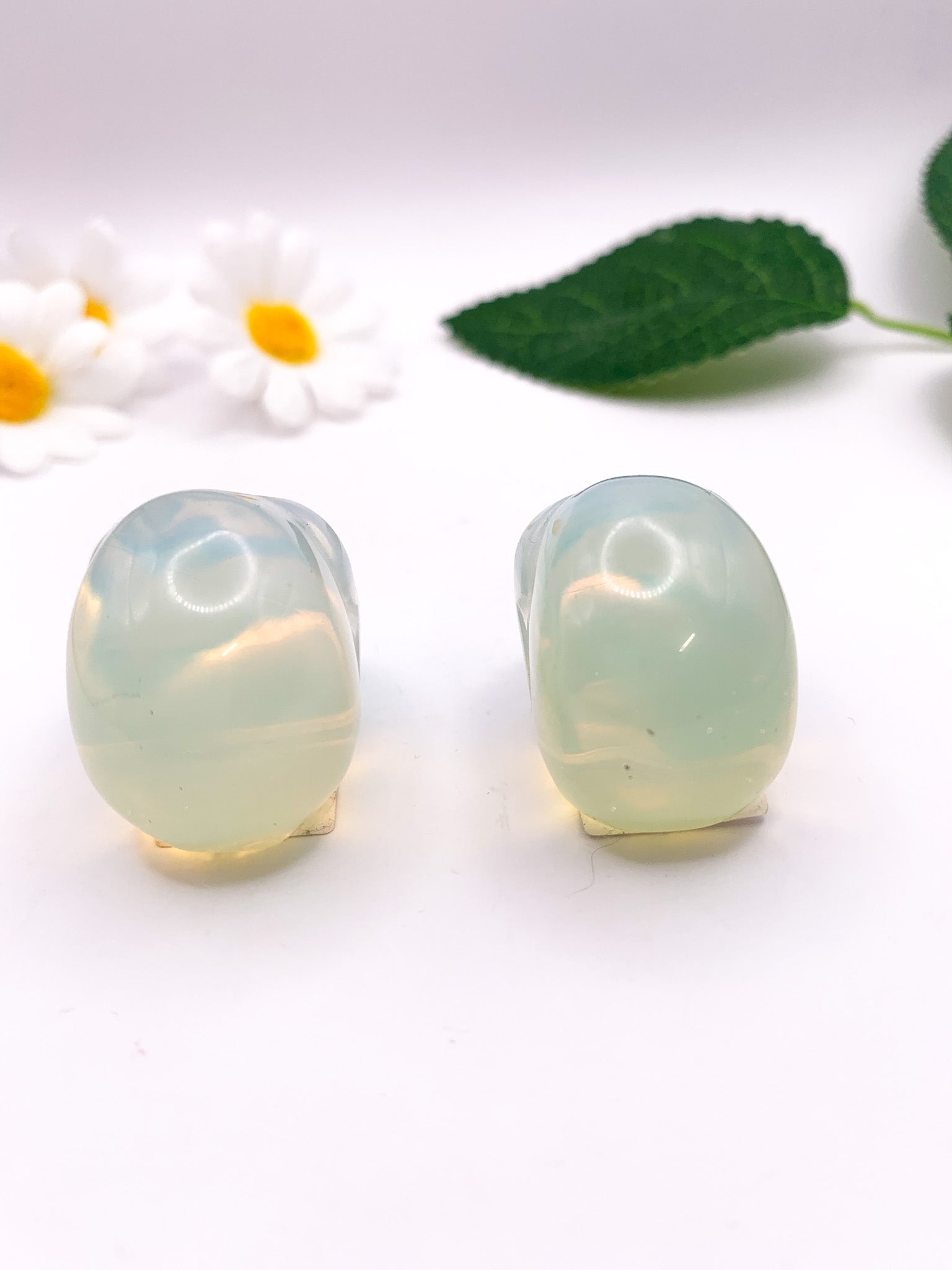 Opalite Skull - Crystal Love Treasures