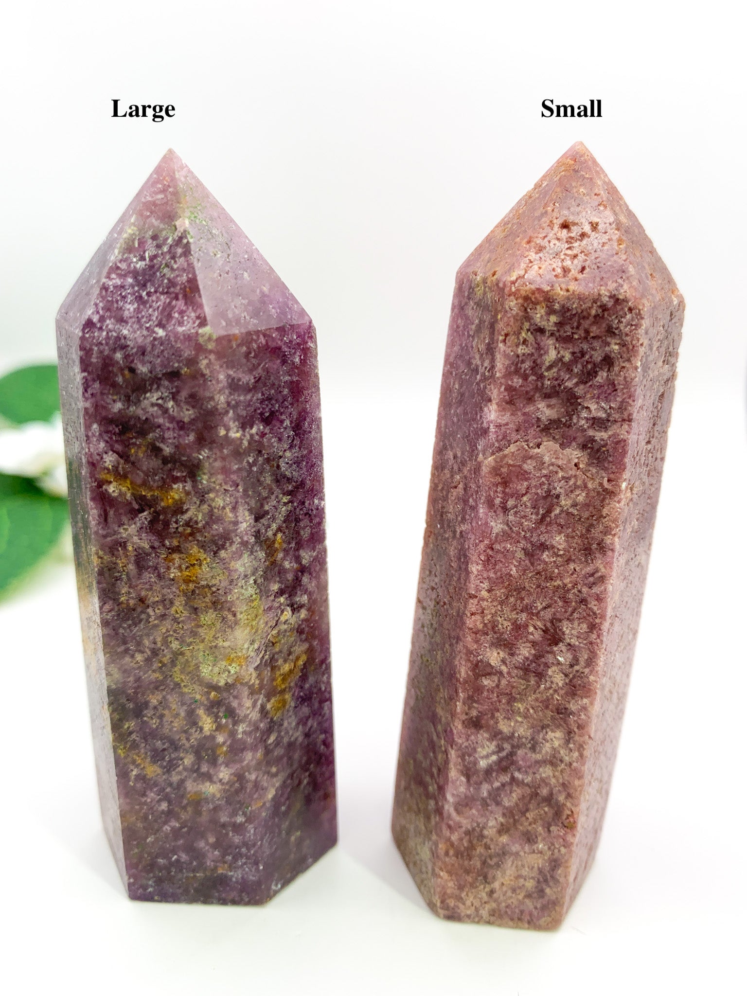 Lepidolite Tower - Crystal Love Treasures