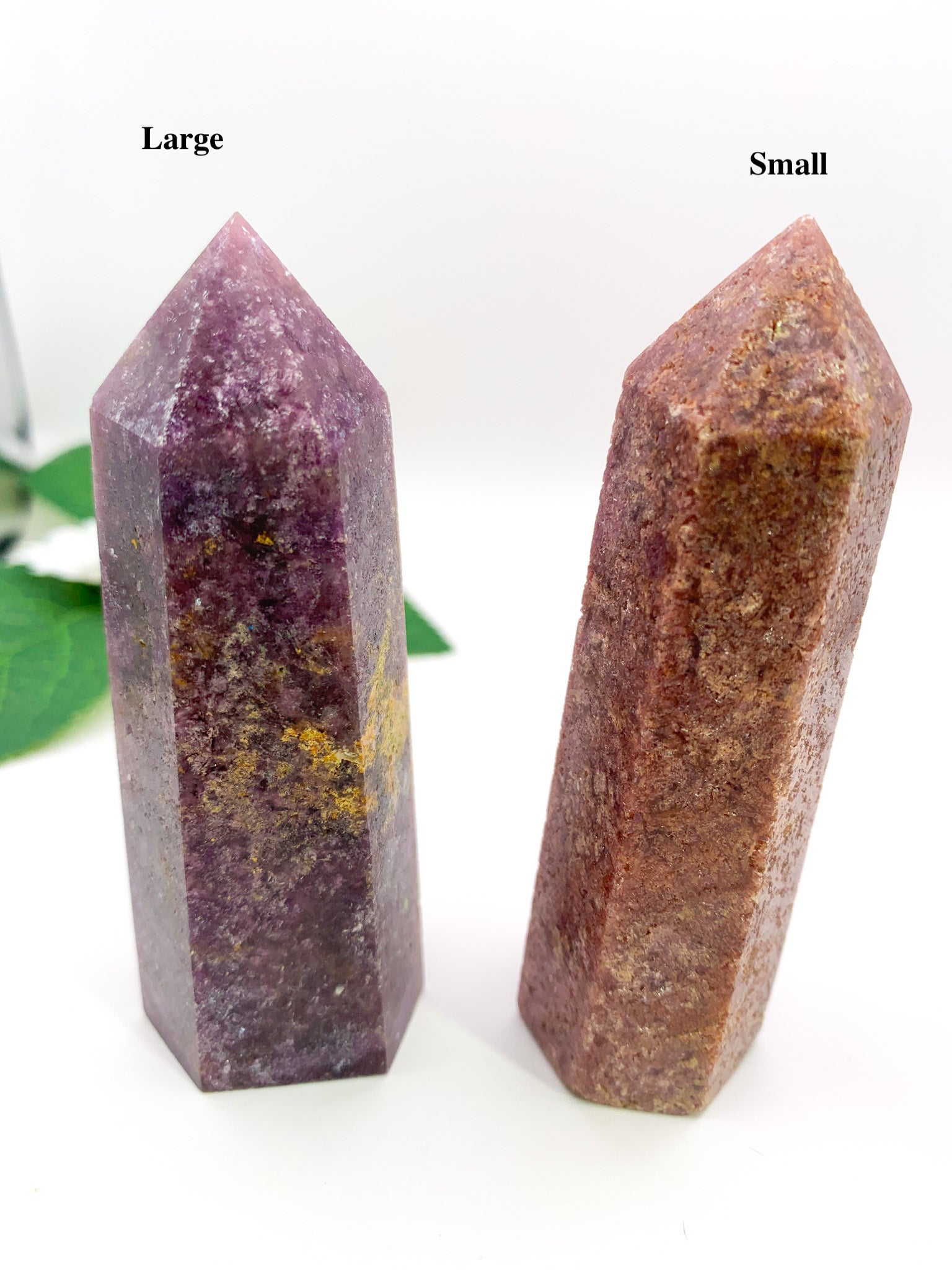 Lepidolite Tower - Crystal Love Treasures