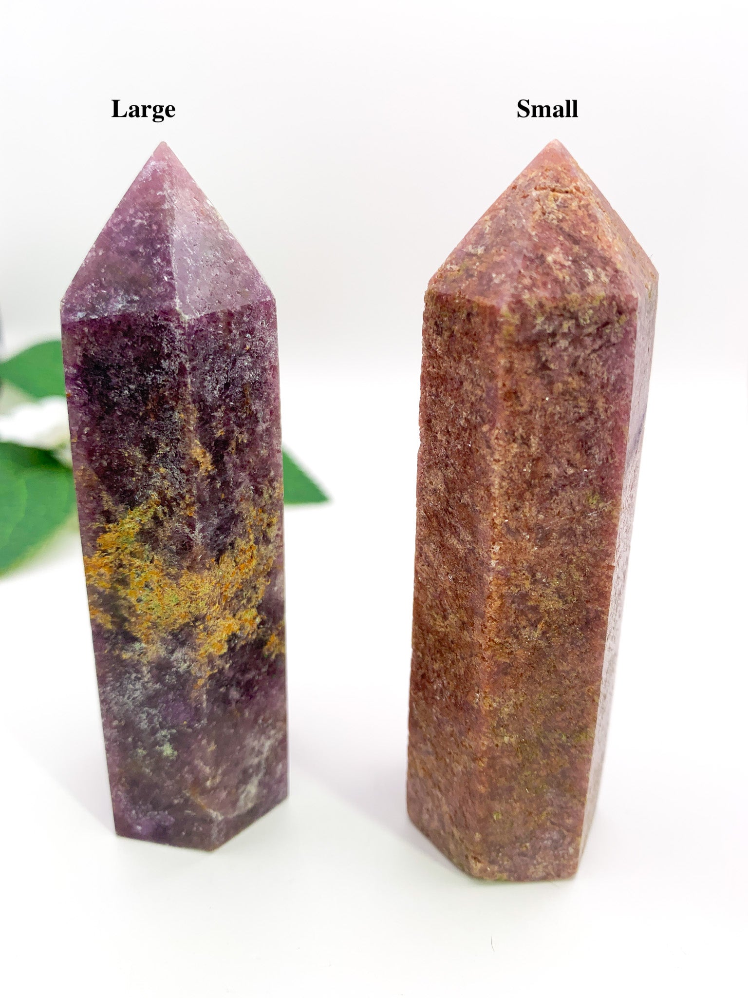 Lepidolite Tower - Crystal Love Treasures