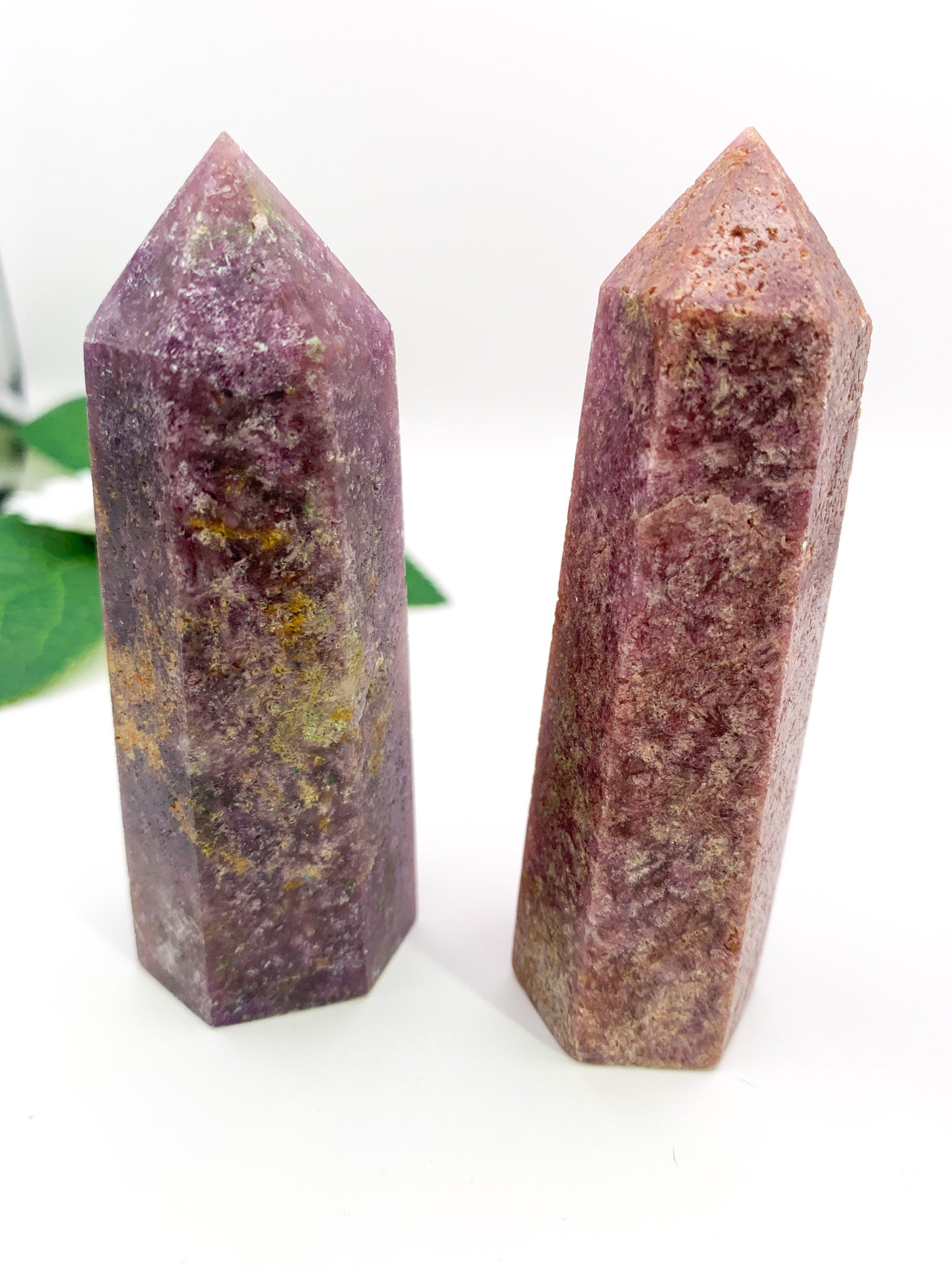 Lepidolite Tower - Crystal Love Treasures