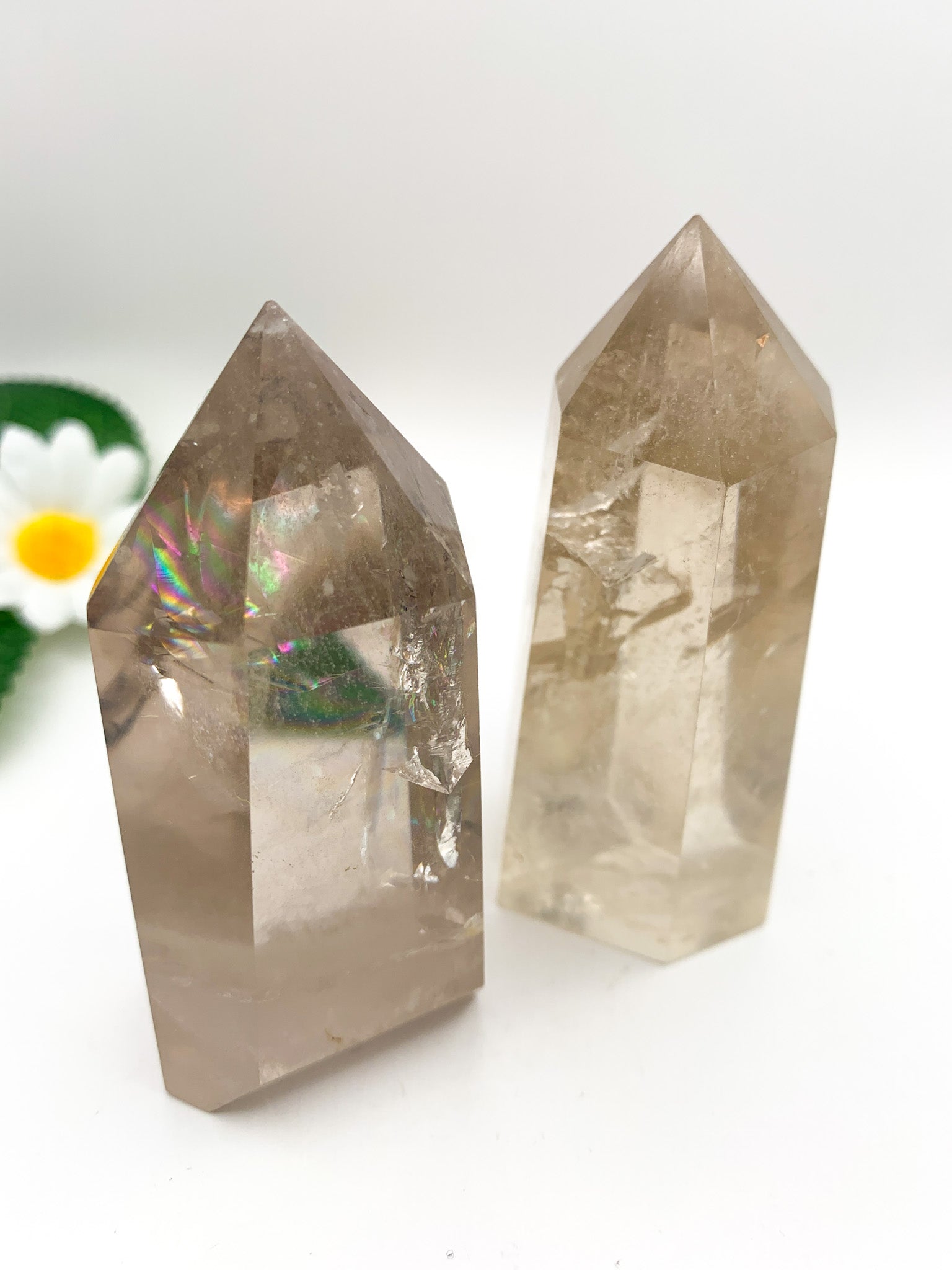 smokey quartz towers