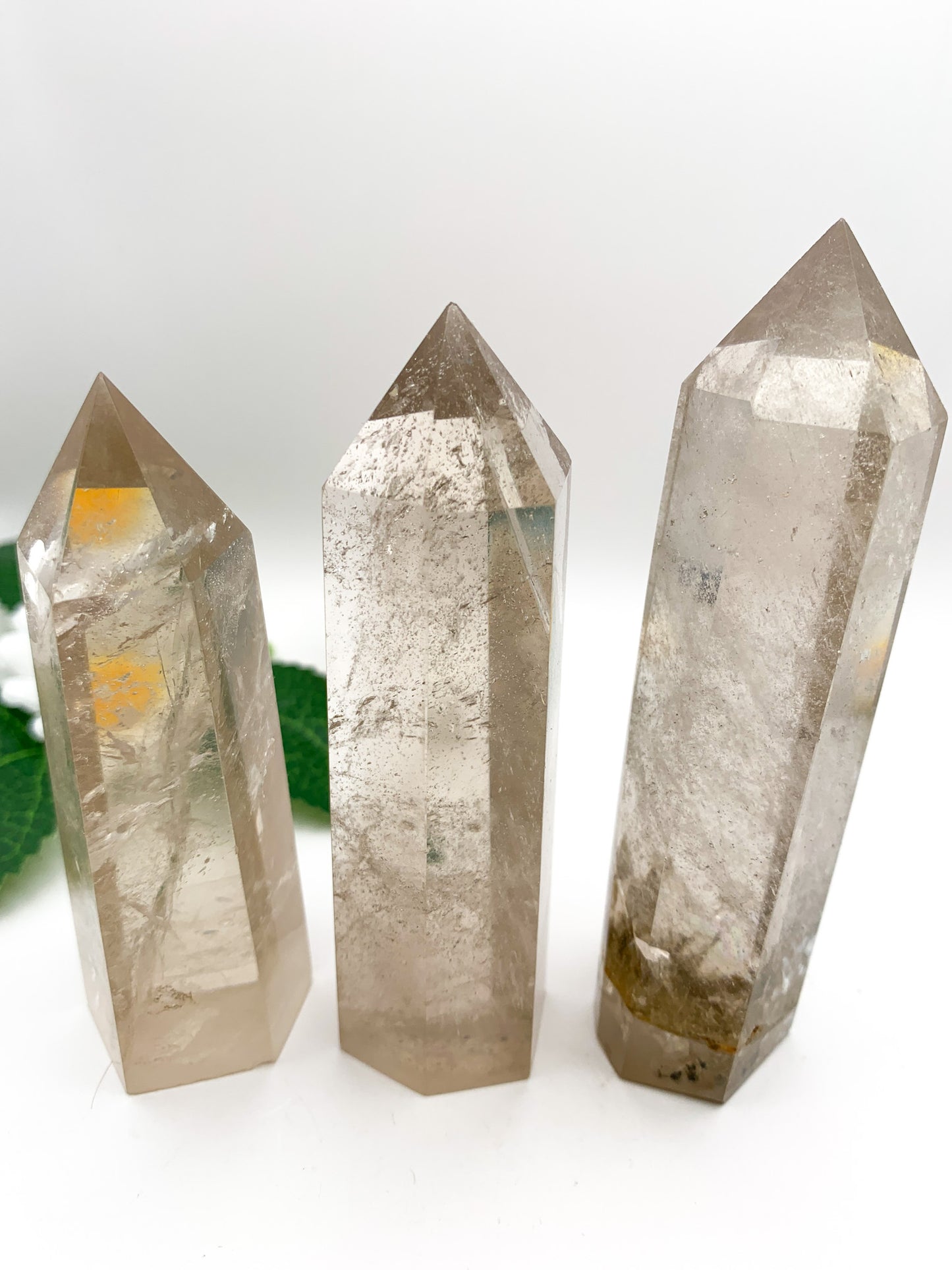 smokey quartz towers