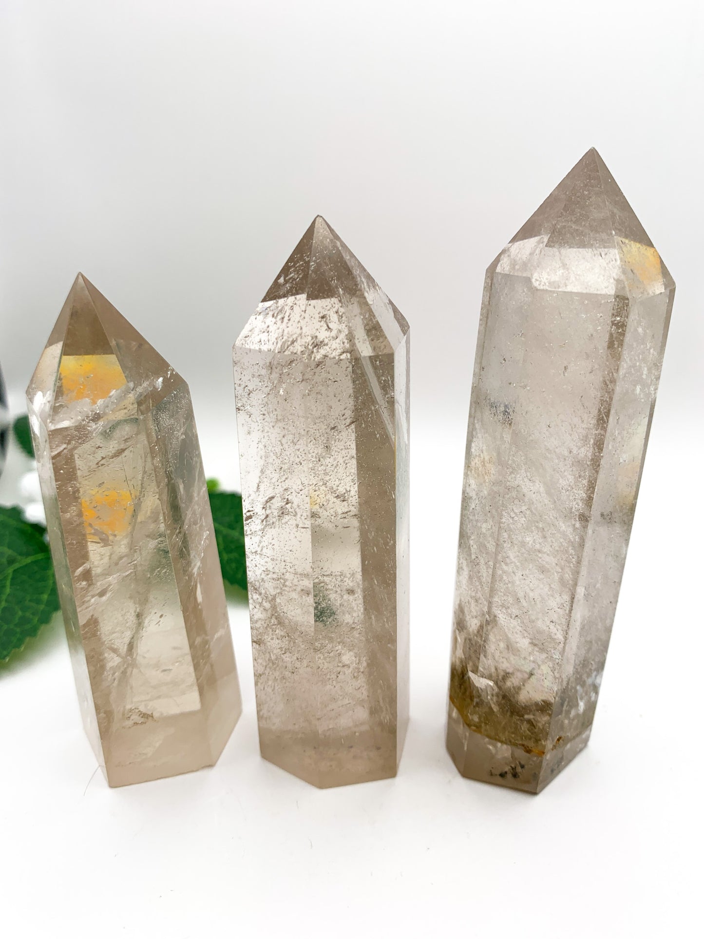 smokey quartz towers