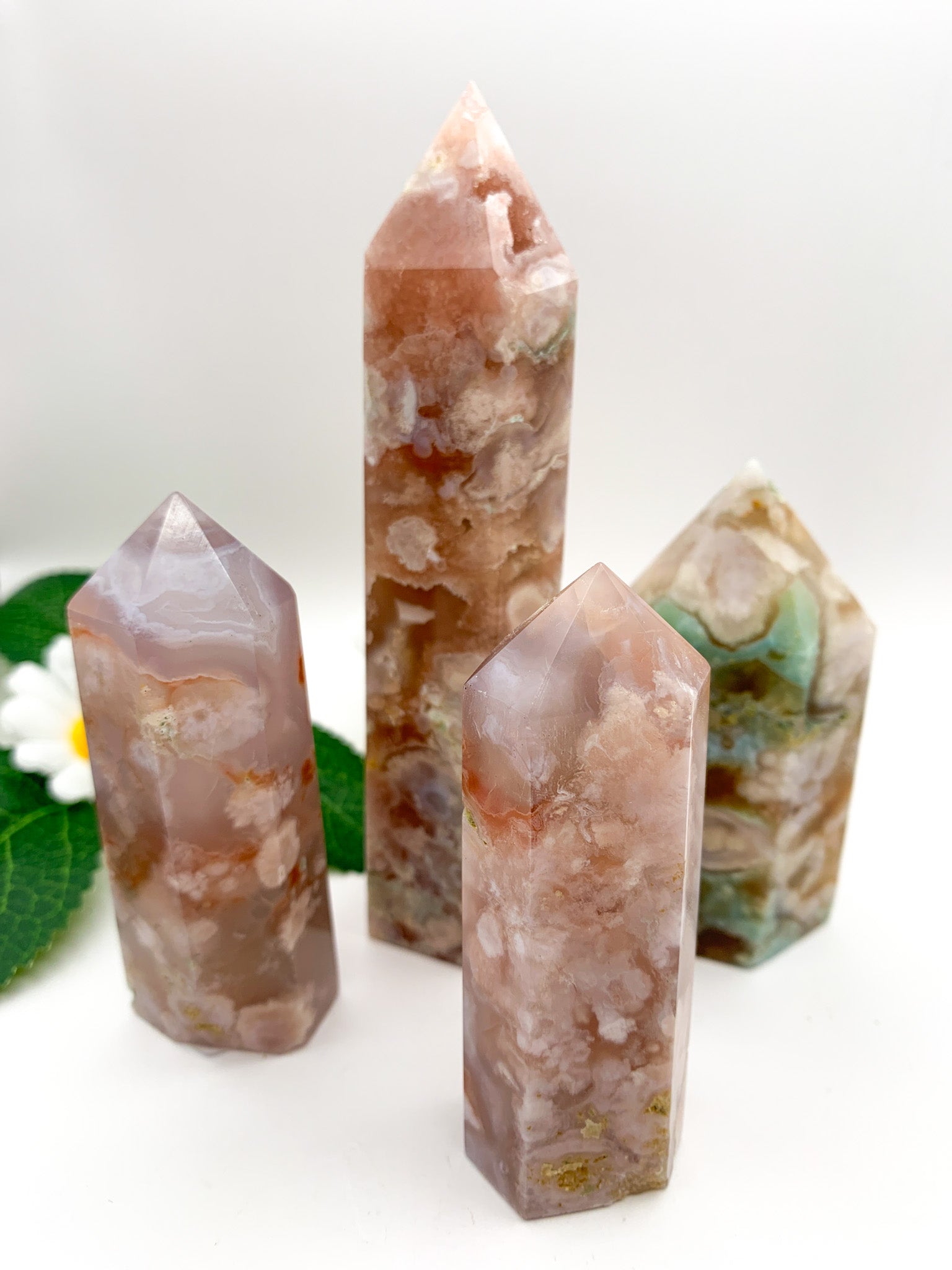 flower agate towers