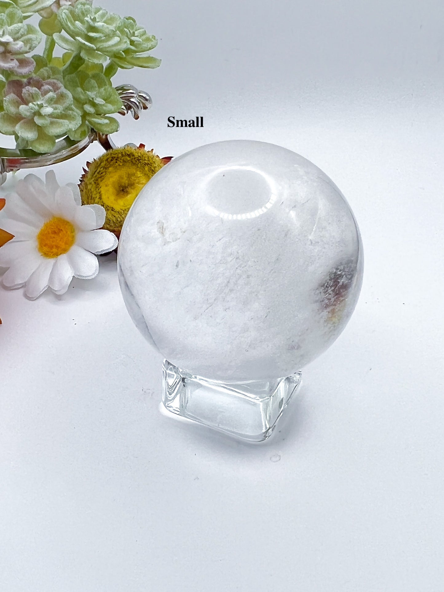 Clear Quartz Sphere - Crystal Love Treasures