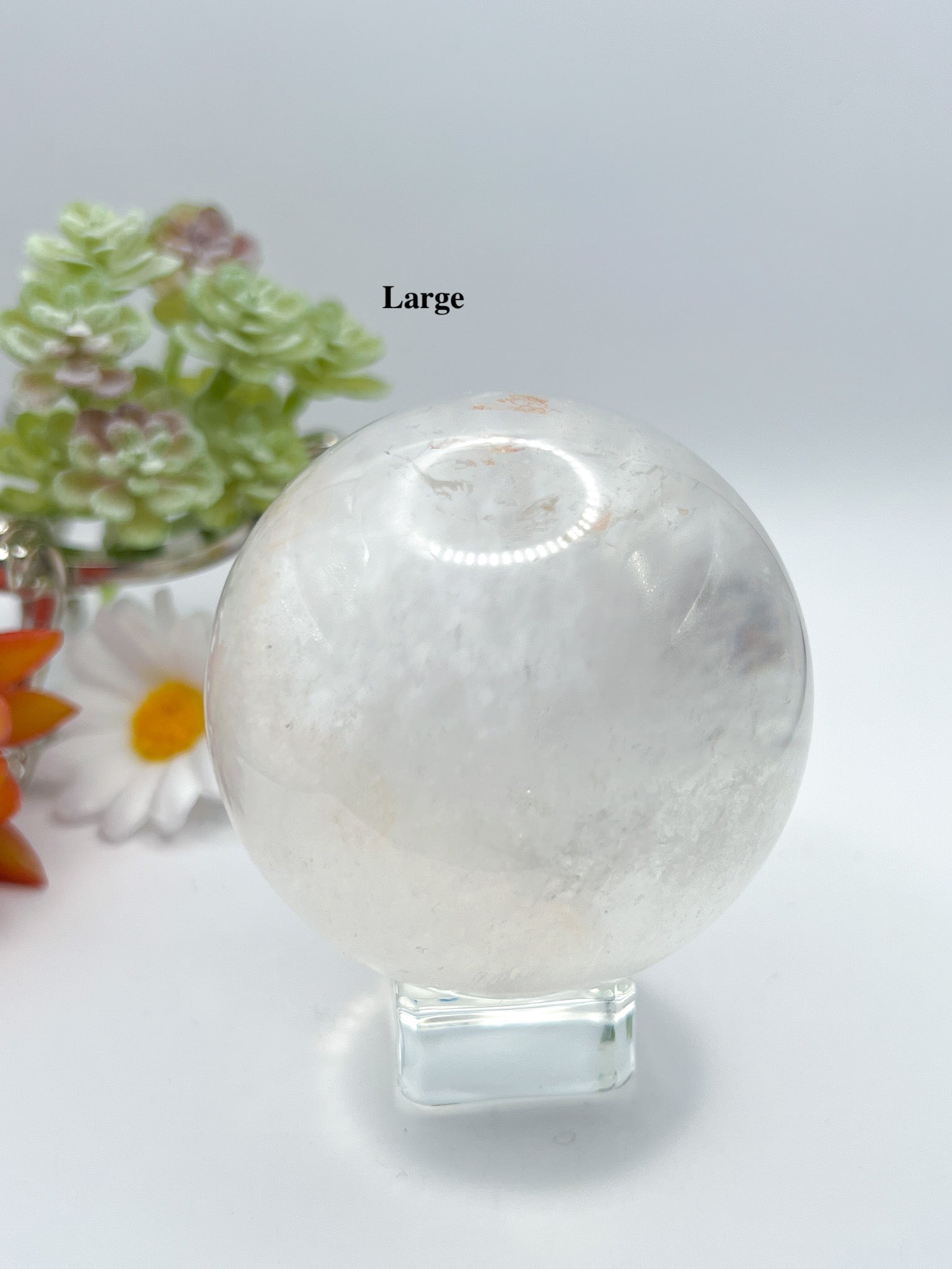 Clear Quartz Sphere - Crystal Love Treasures