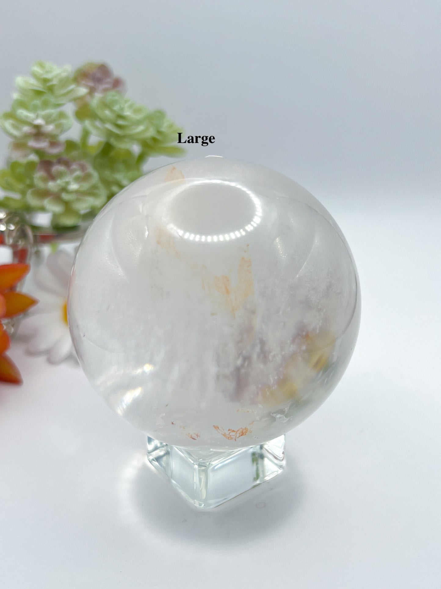 Clear Quartz Sphere - Crystal Love Treasures