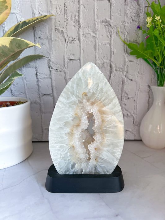 Druzy Agate Flame - Crystal Love Treasures