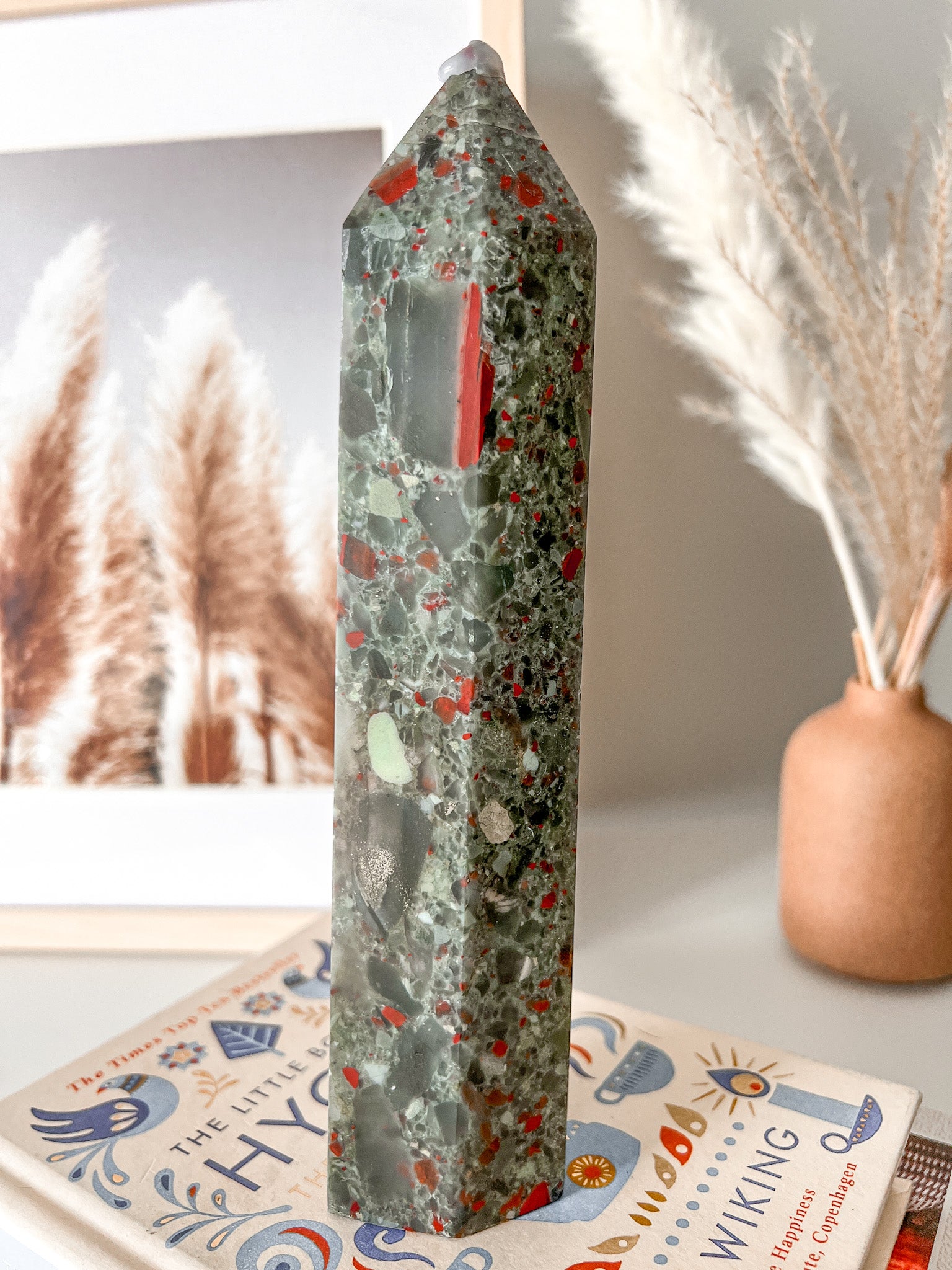Bloodstone Tower - Crystal Love Treasures