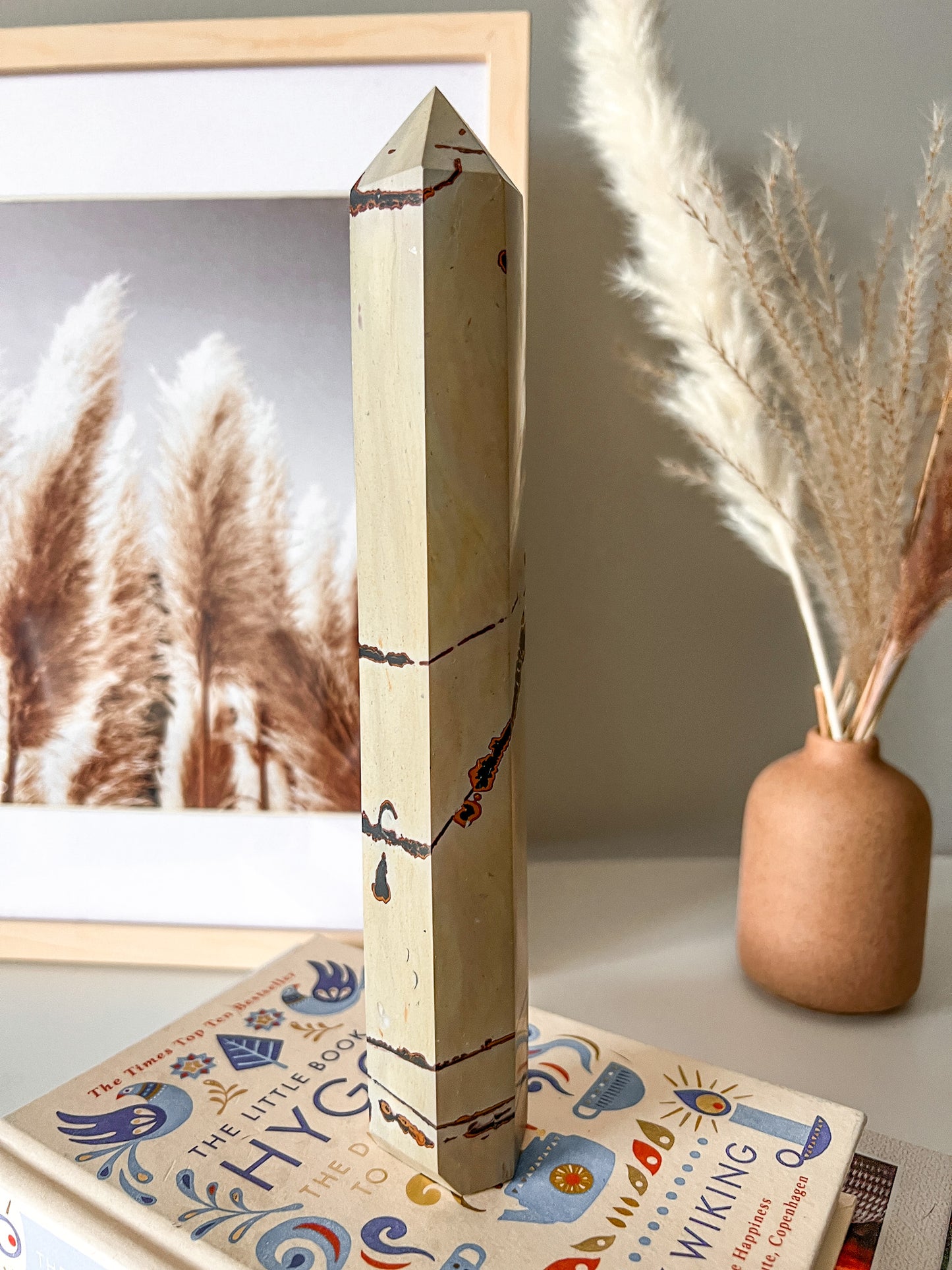 Dendritic Jasper Tower - Crystal Love Treasures