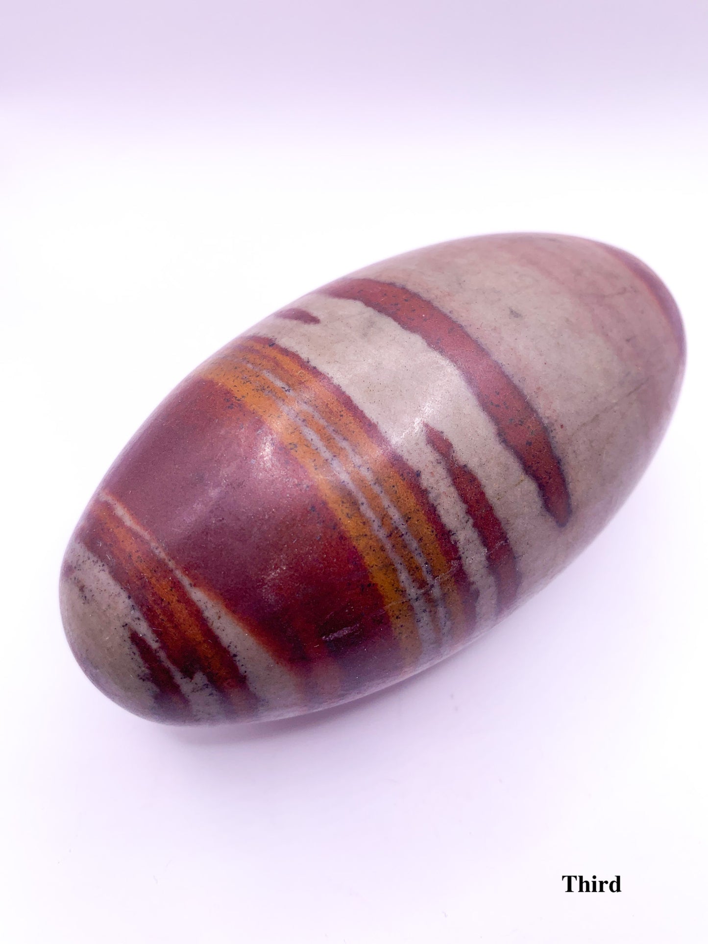 Narmada Shiva Lingam Egg - Crystal Love Treasures