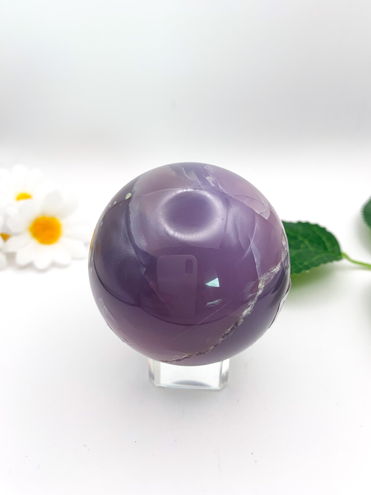 Druzy Agate Sphere - Crystal Love Treasures