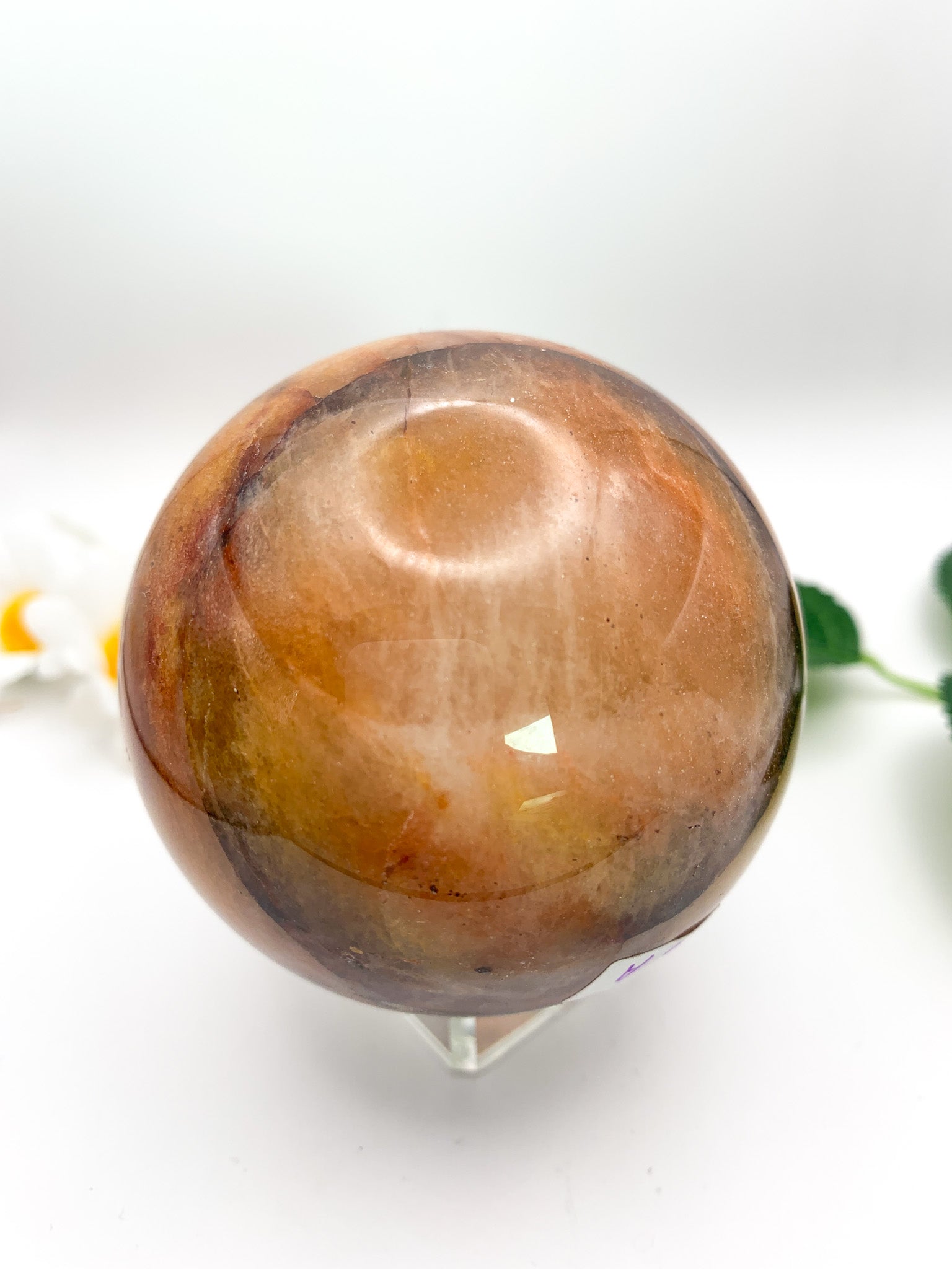 Carnelian Agate Sphere - Crystal Love Treasures