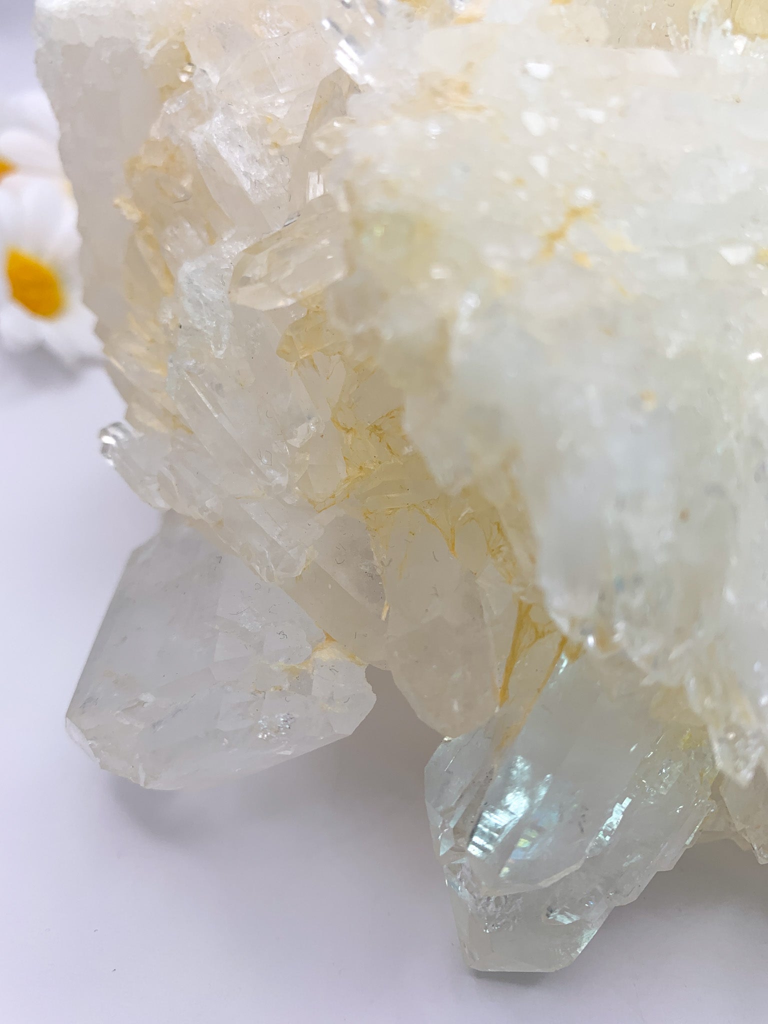 Icy Himalayan Quartz Cluster - Crystal Love Treasures