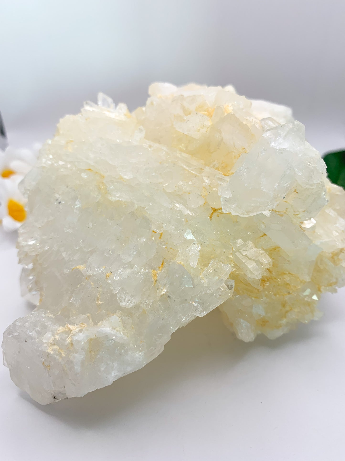 Icy Himalayan Quartz Cluster - Crystal Love Treasures