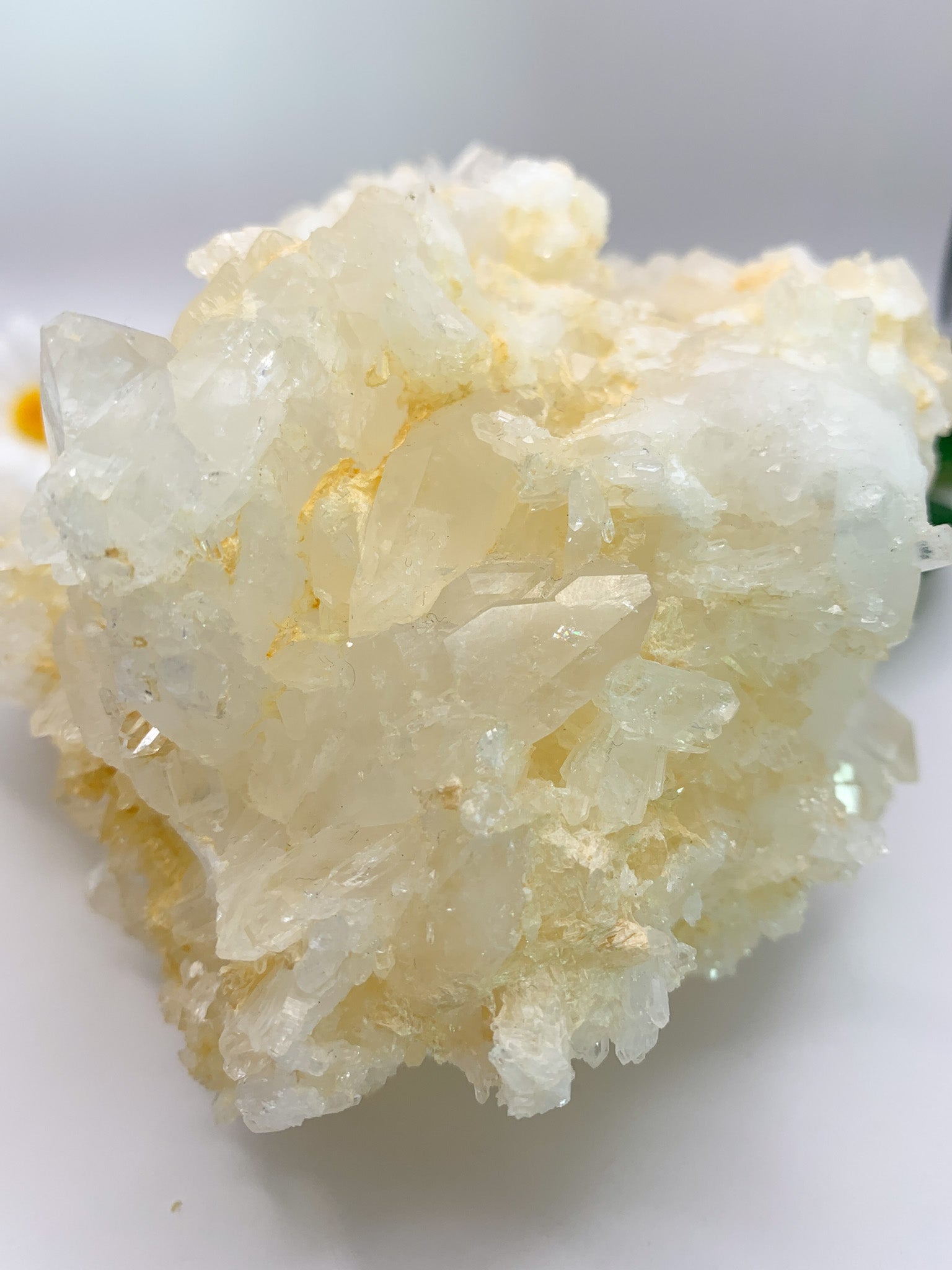Icy Himalayan Quartz Cluster - Crystal Love Treasures