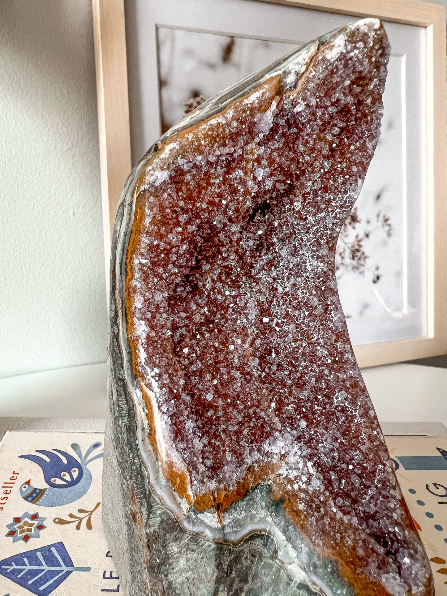 Rainbow Amethyst Free Form Cut Base - Crystal Love Treasures