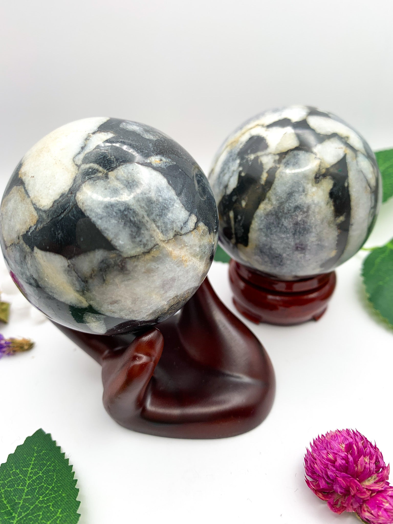 Shell Jasper Sphere – Crystal Love Treasures