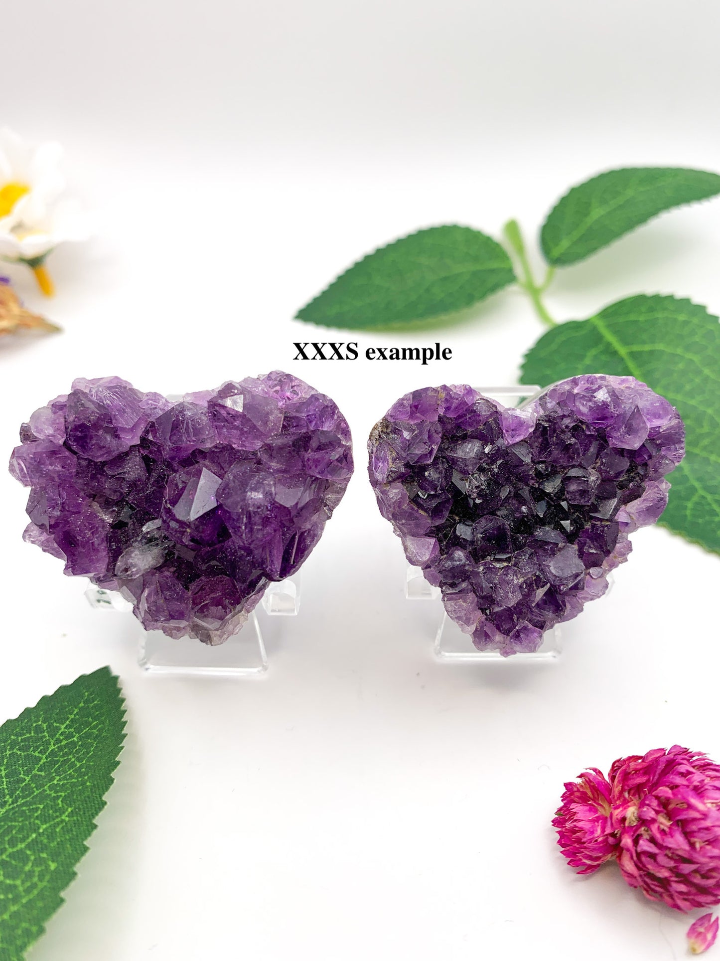 Druzy Amethyst Geode Heart - Crystal Love Treasures