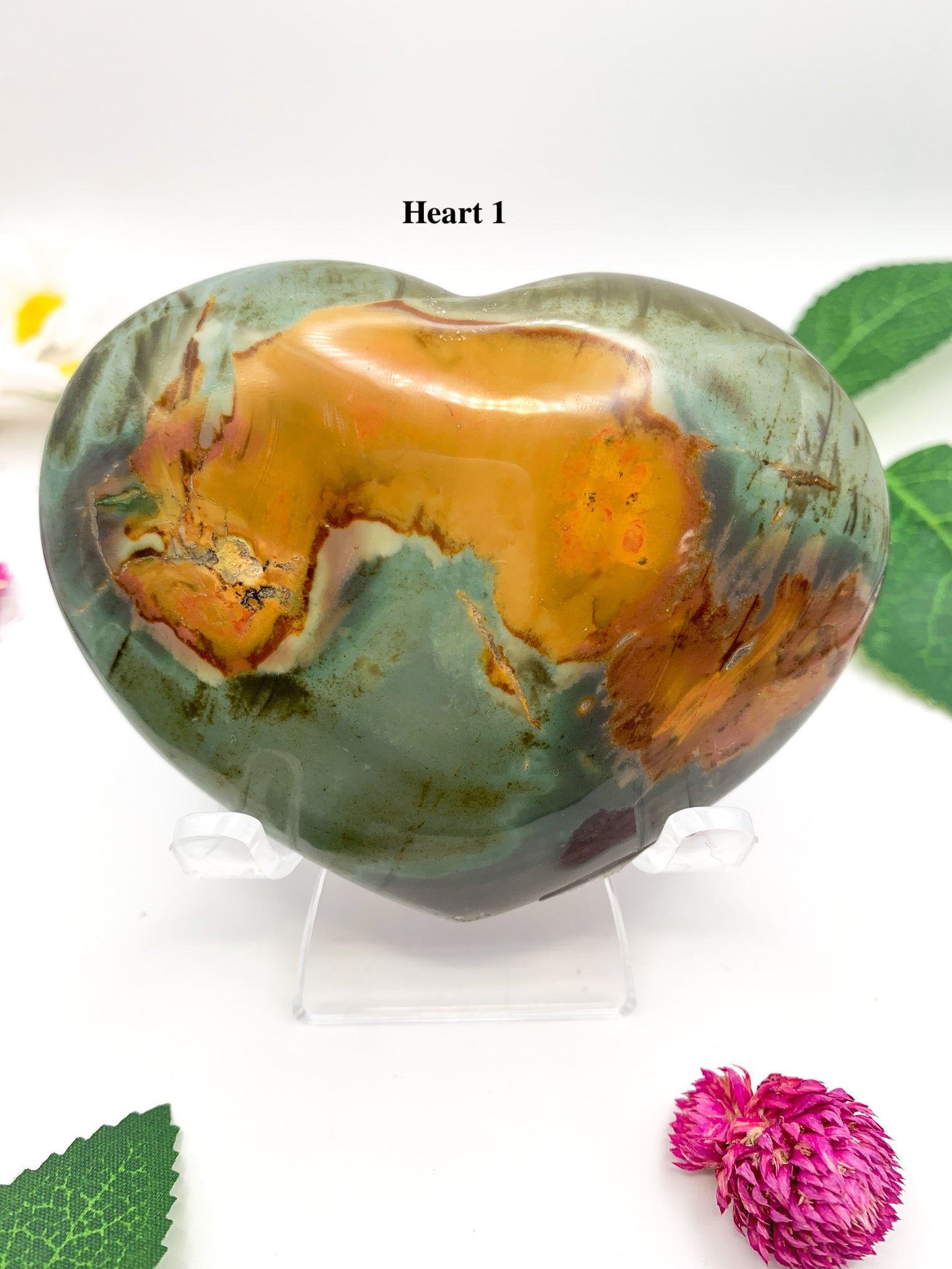 Polychrome Heart - Crystal Love Treasures