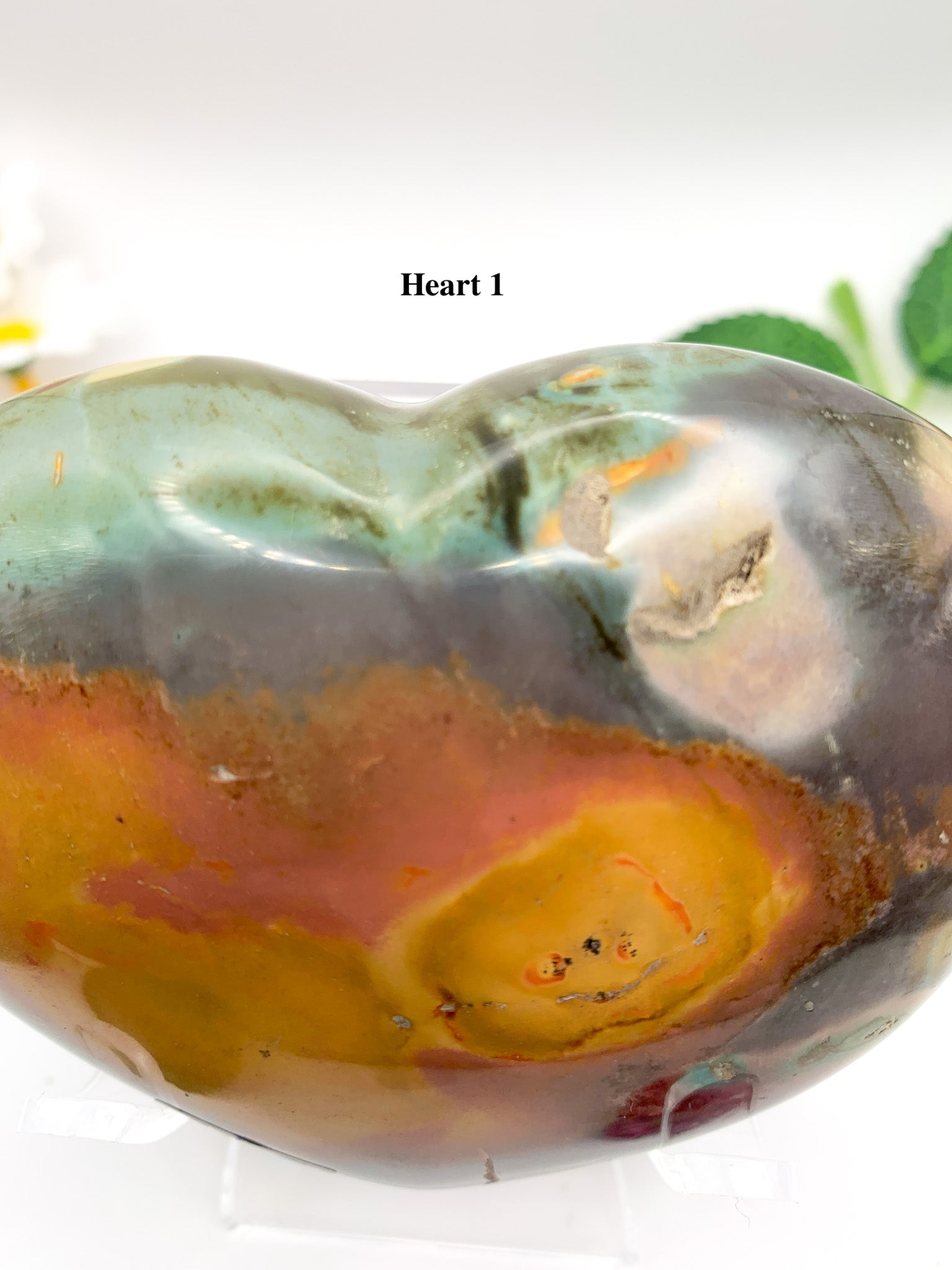 Polychrome Heart - Crystal Love Treasures